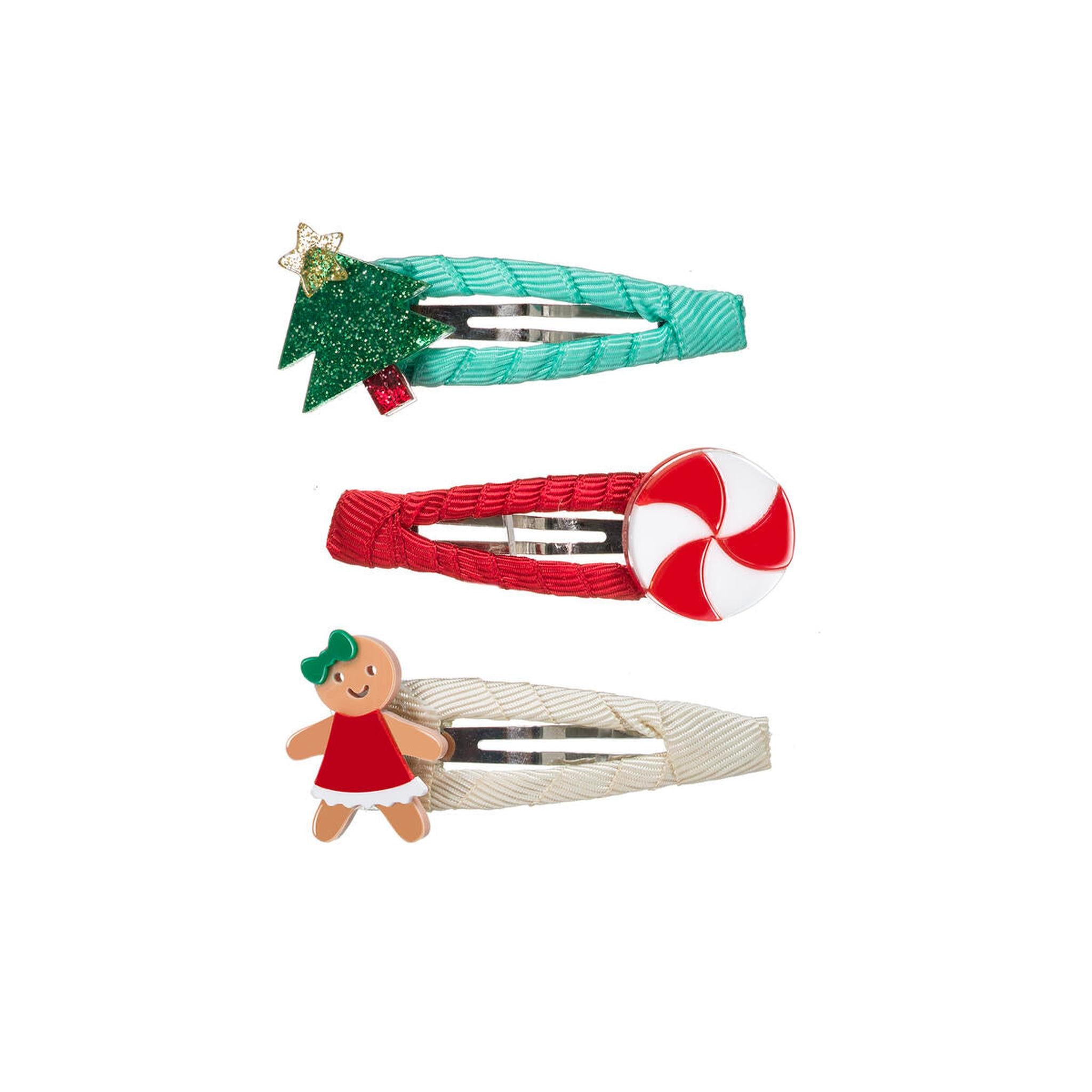 Tree Candy Gingerbread Snap Clips