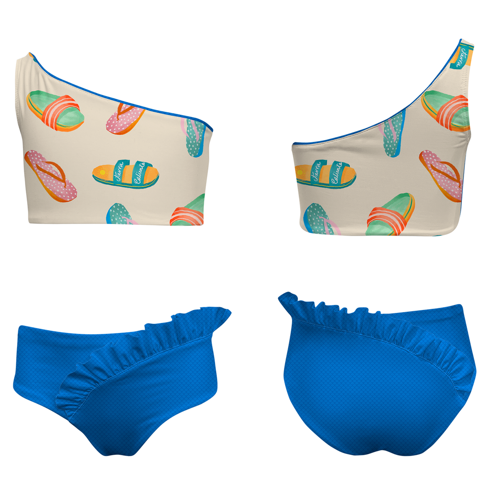 WAVES BIKINI - CHANCLAS