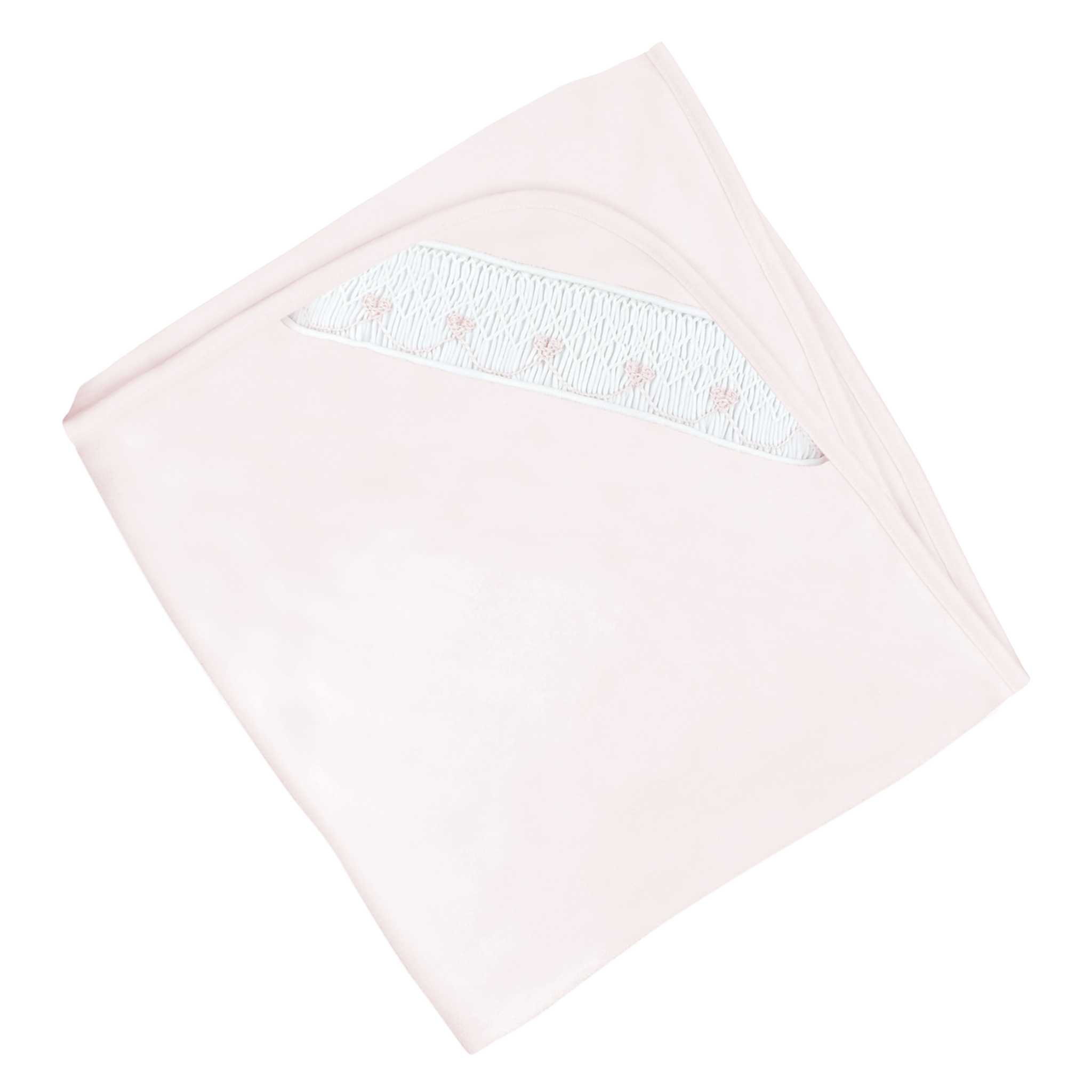 Heart Smock Velour Blanket