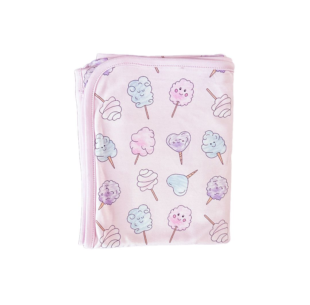 Double Layer Blanket Cotton Candy