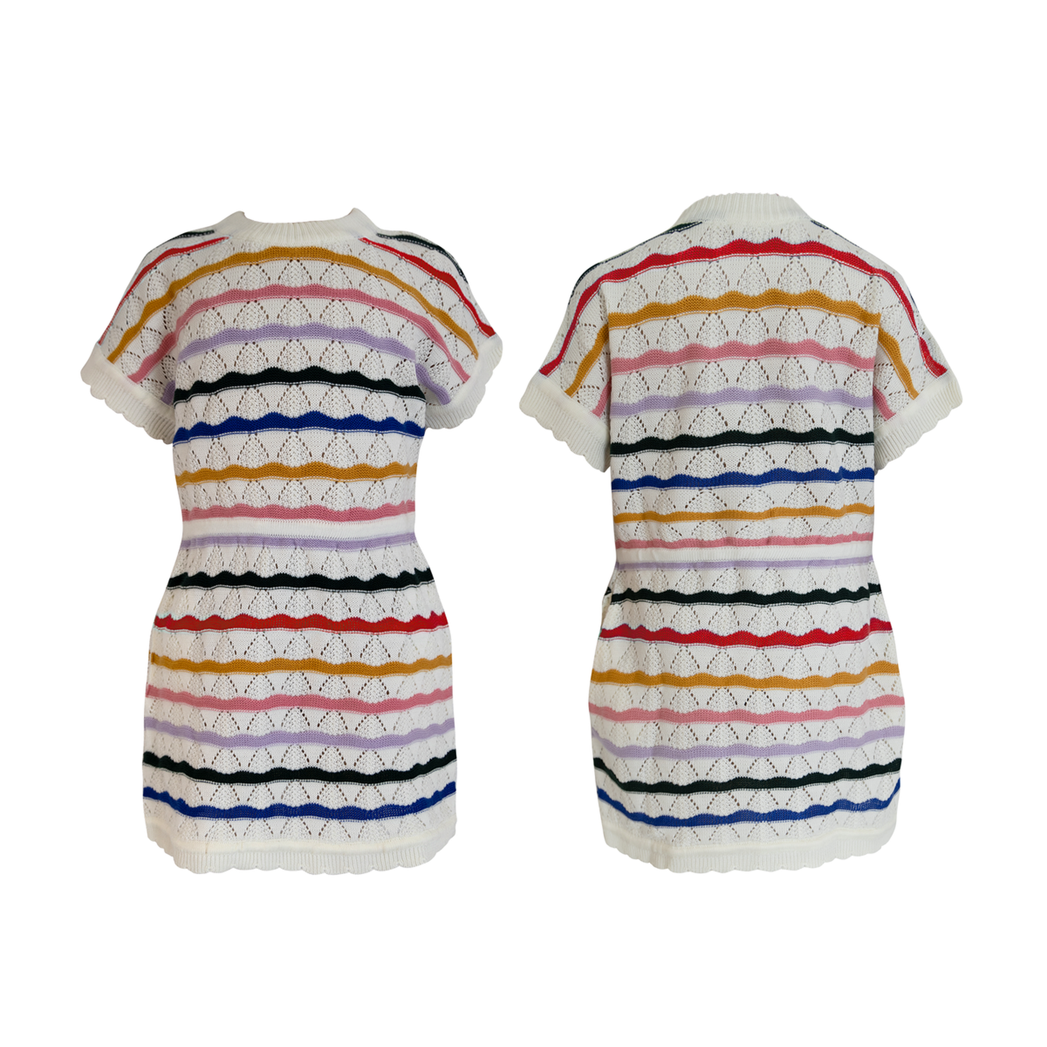 KNITTED DRESS COVER UP