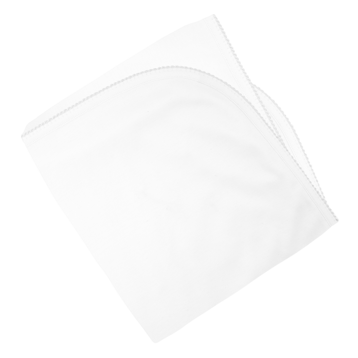 Crochet Pima Blanket - White