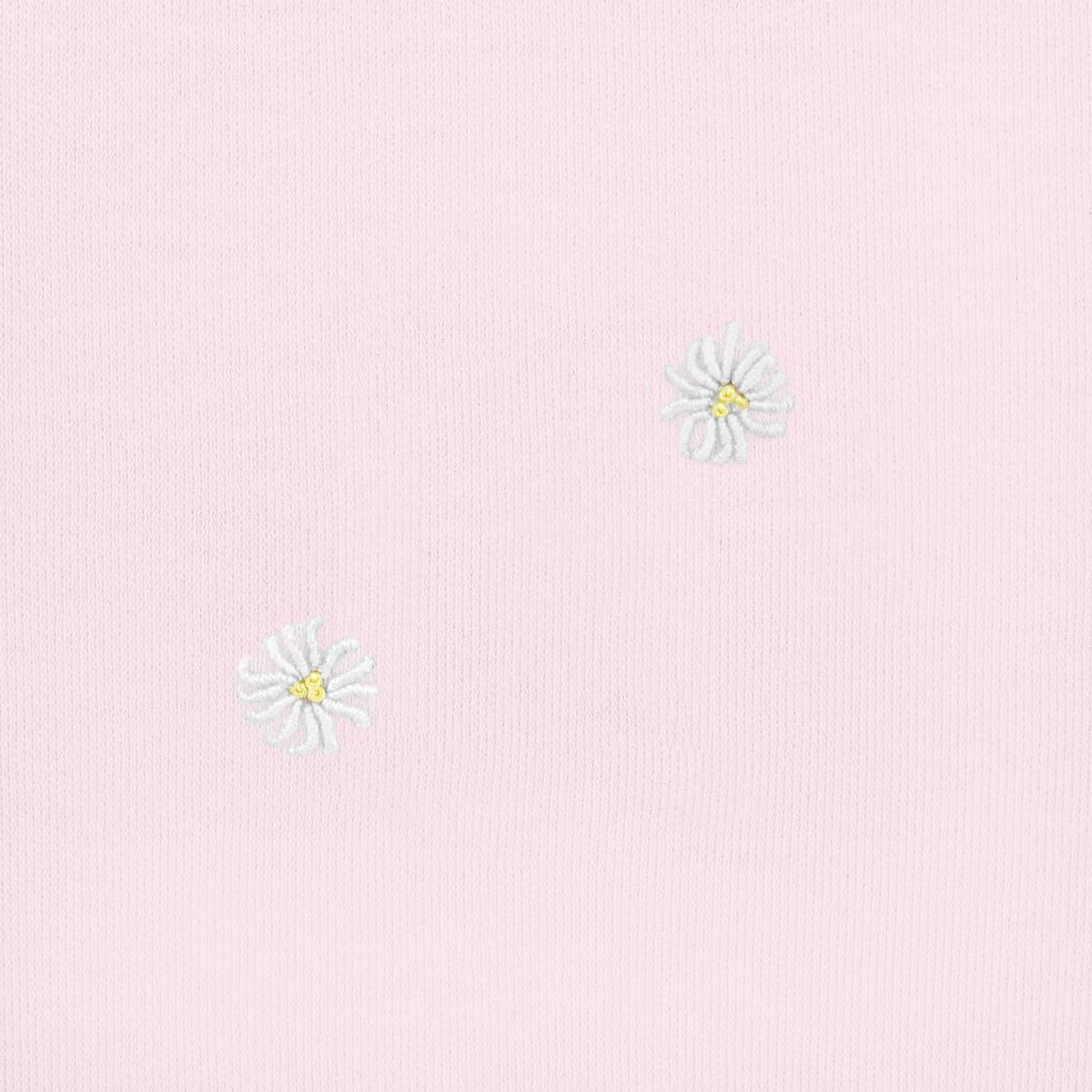 Lovely Daisies Embroidered Pima Blanket
