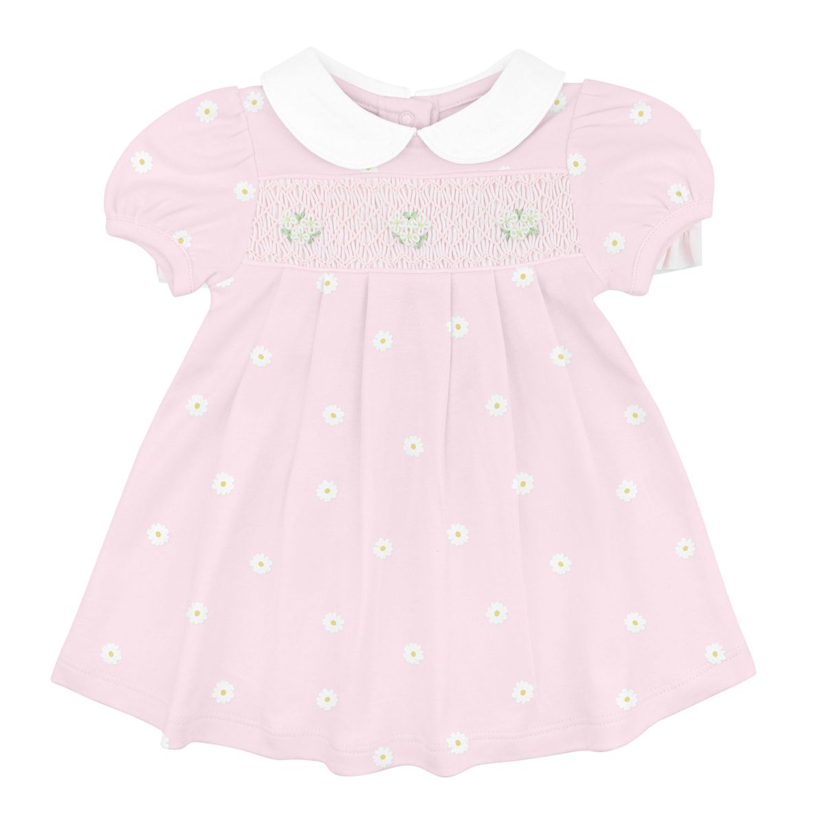 Lovely Daisies Smocked Pima Dress