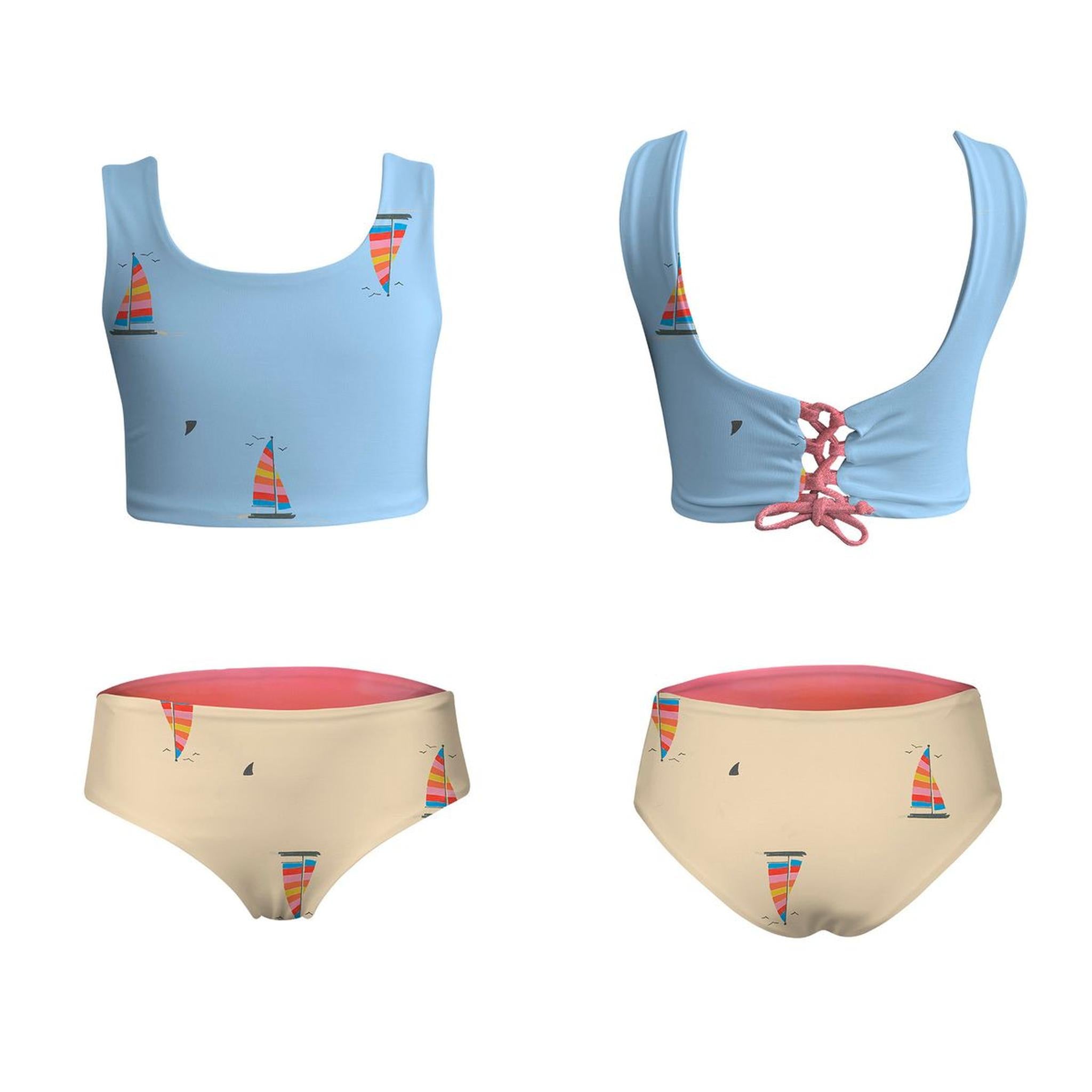 SUN&MOON BIKINI - ATARDECER EN VELERO