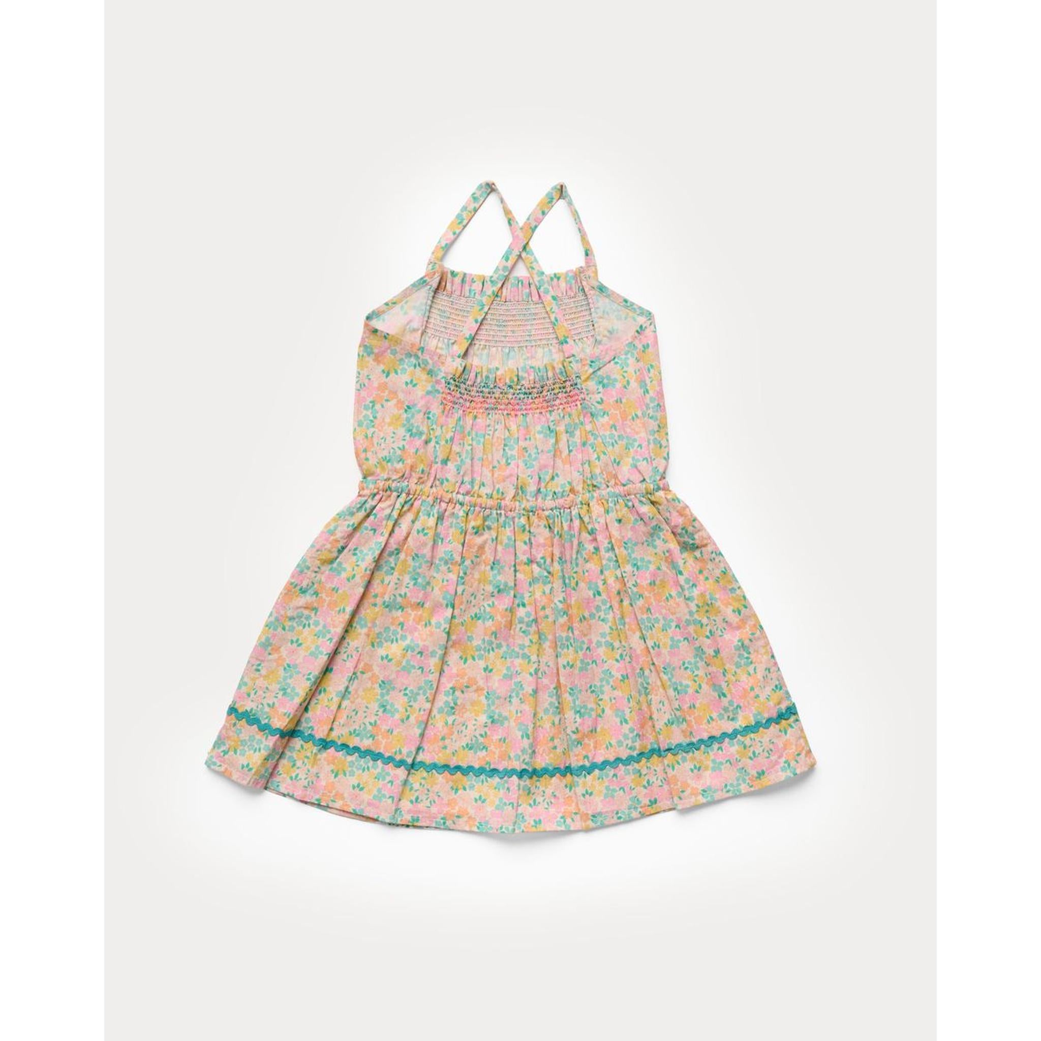 Alisson Dress - EMMA FLORAL MINT PRINT