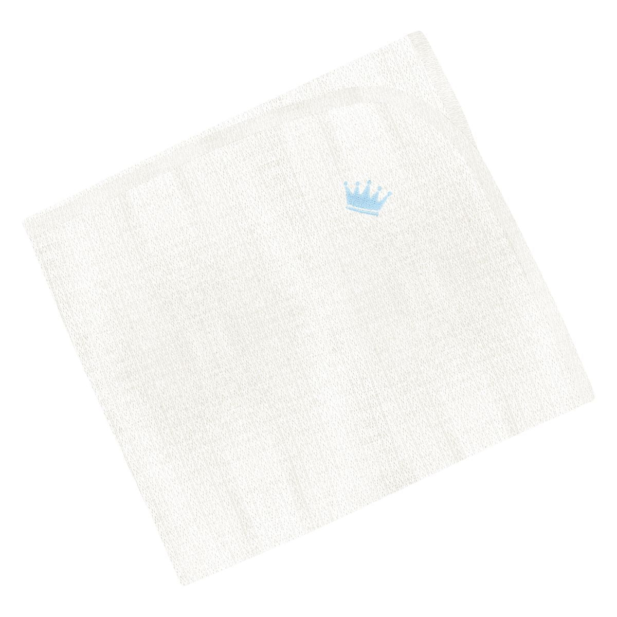 Little Prince Embroidered Pima Blanket