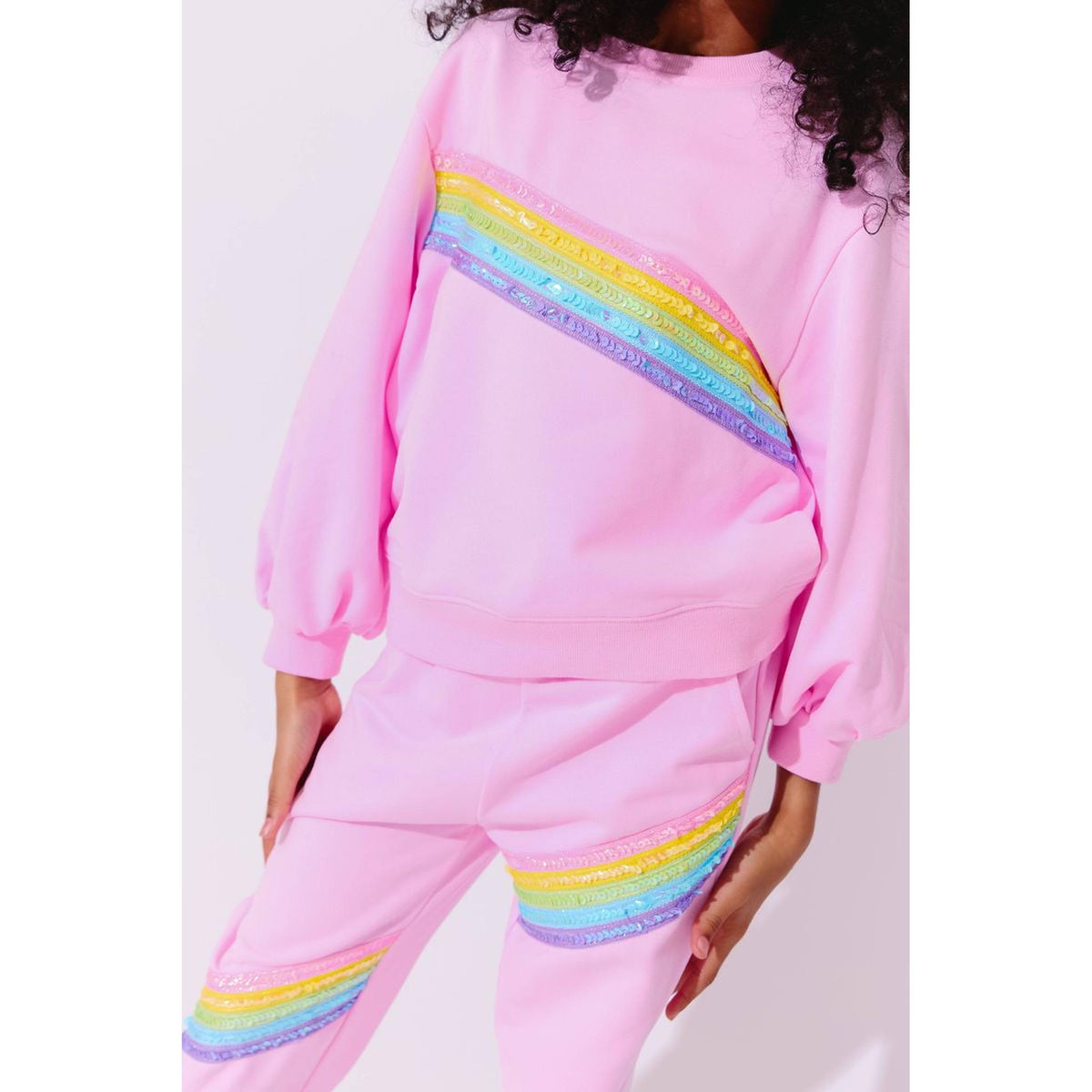 Rainbow Sequin Set