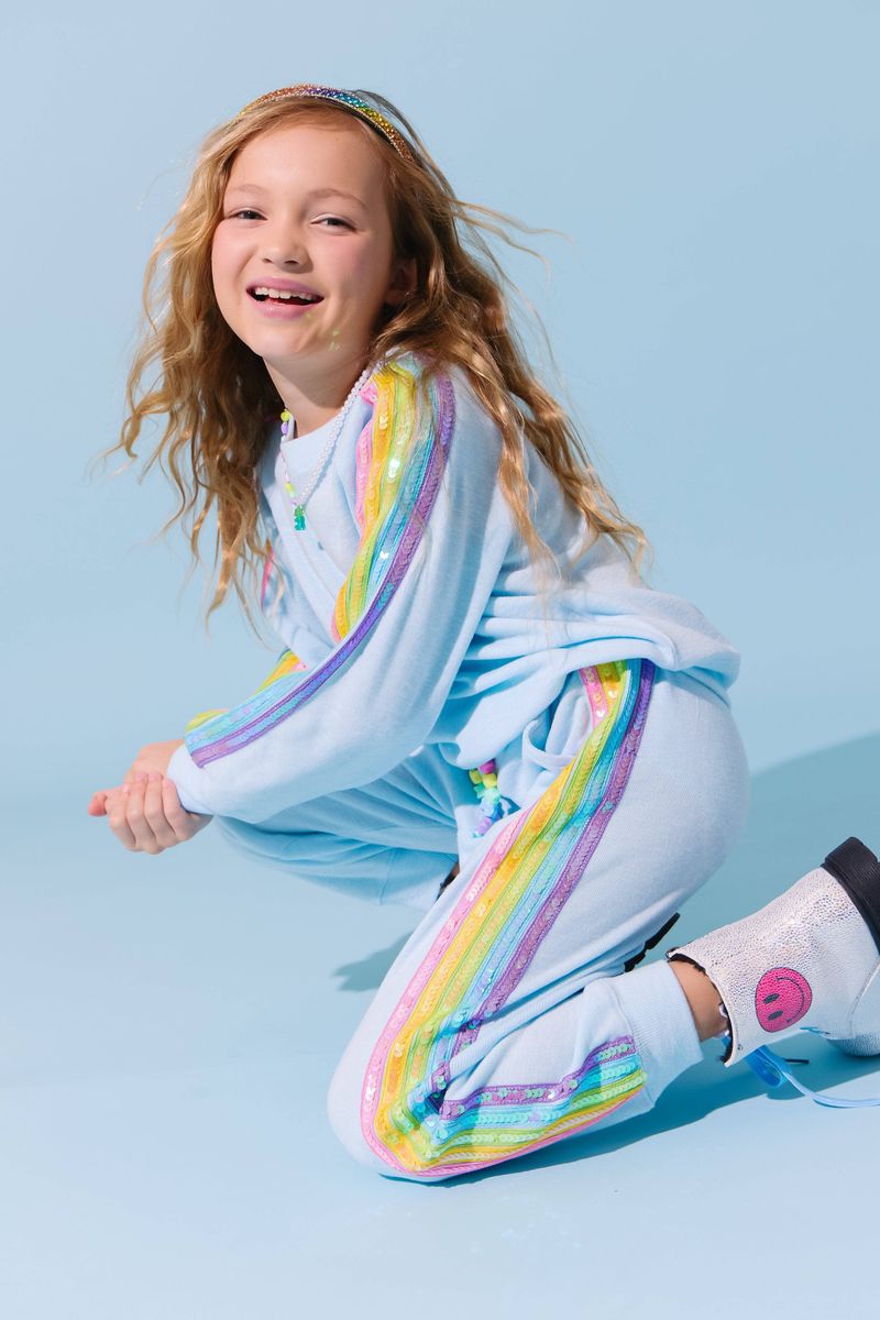 Rainbow Sequin Set