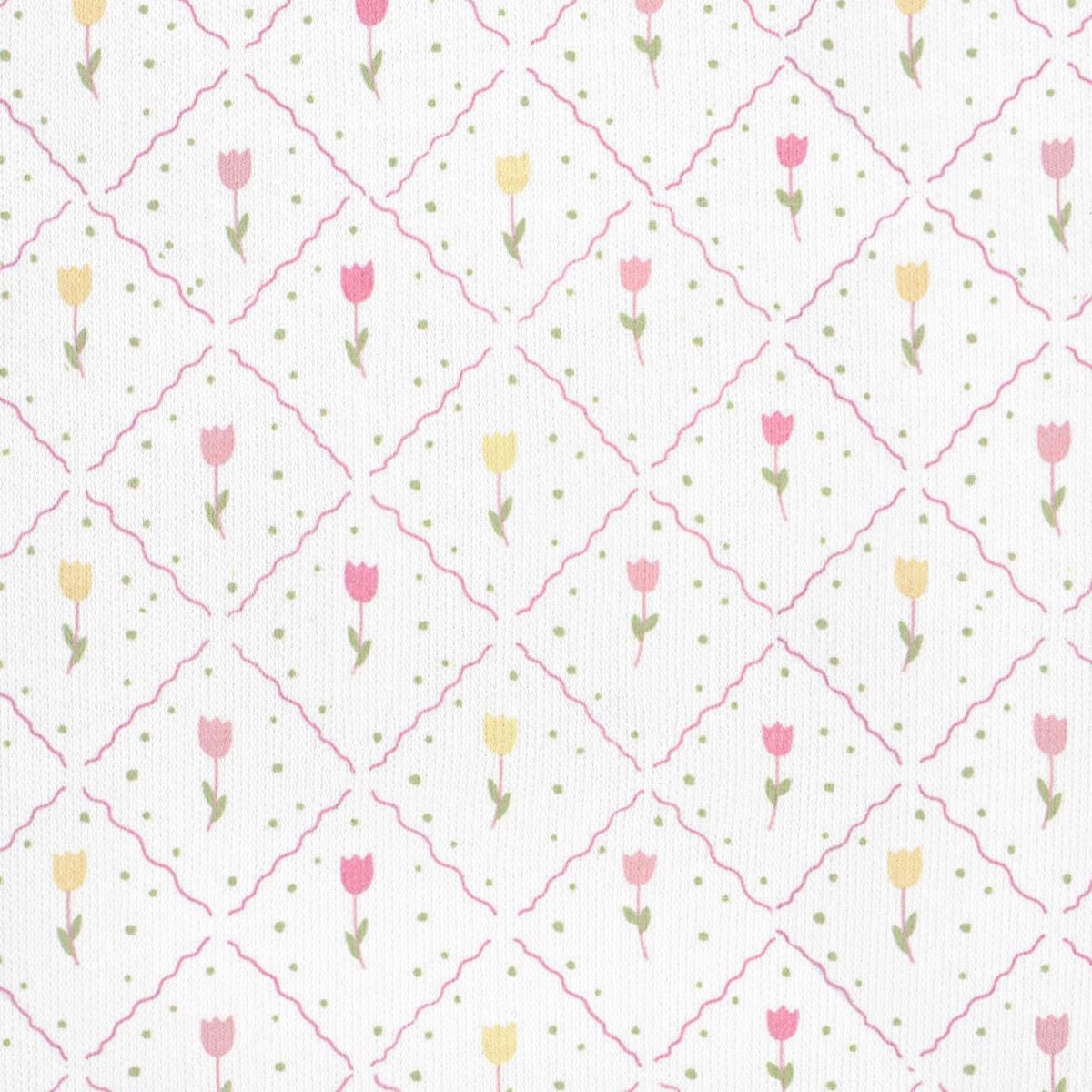 Tulip Garden Printed Footie