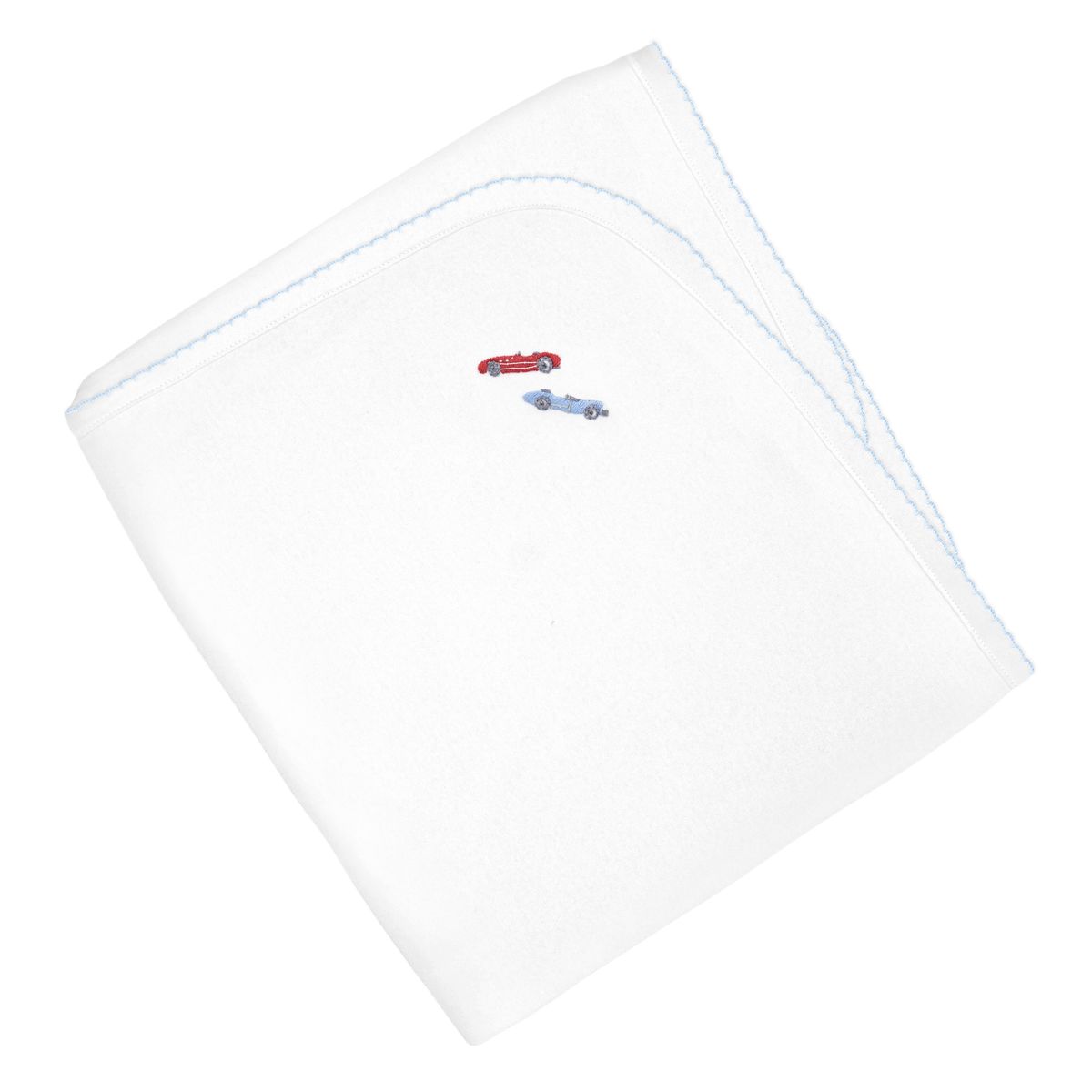 Monaco Grand Prix Embroidered Pima Blanket
