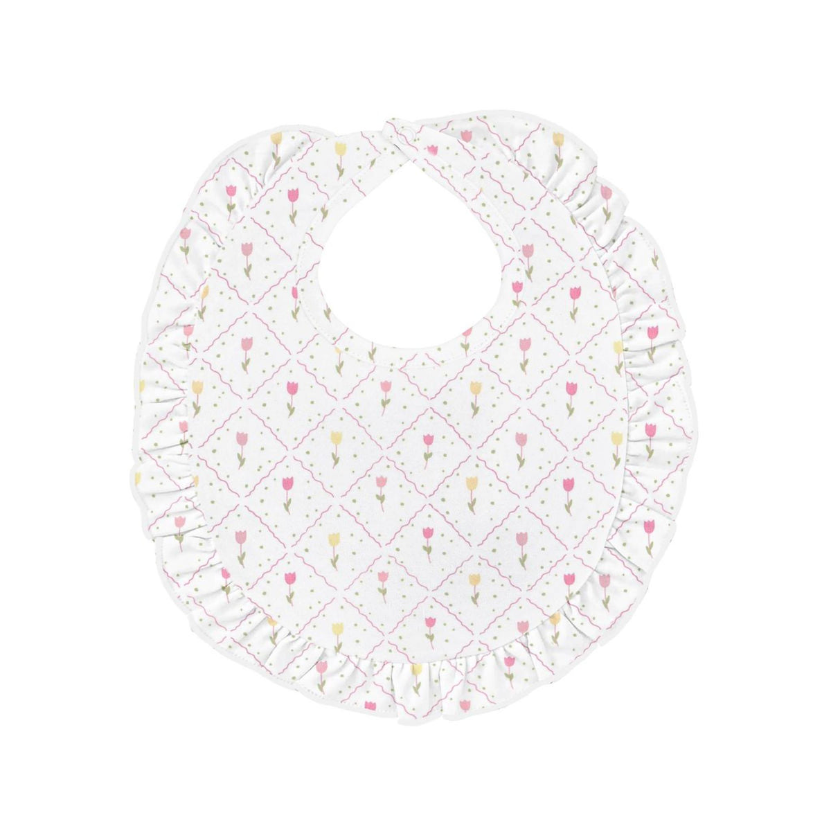 Tulip Garden Burp & Bib Set