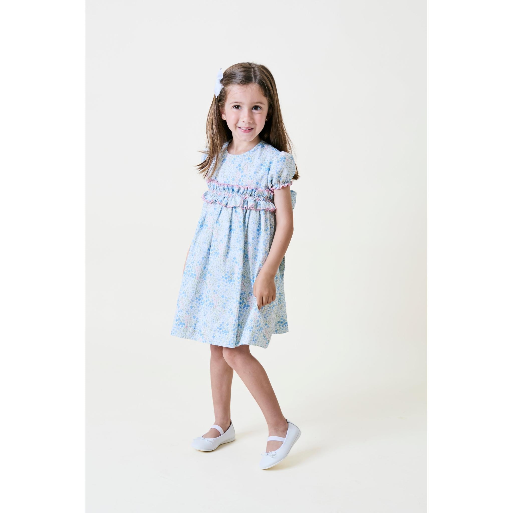 Bluebell Hand Smocked Dress