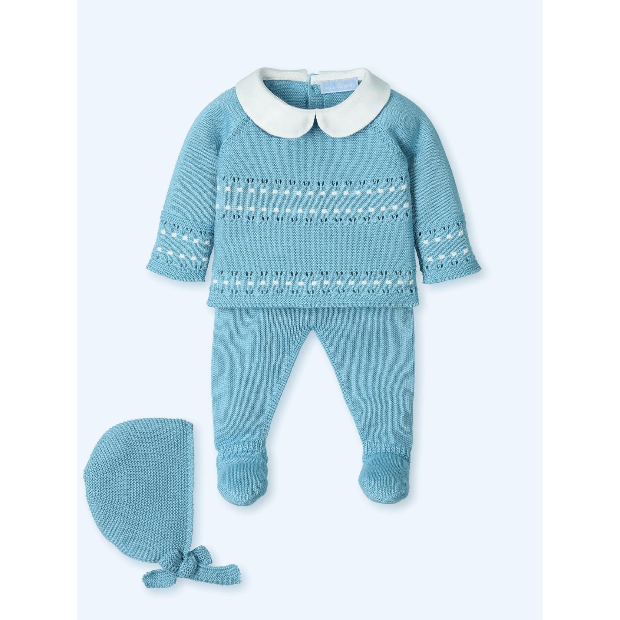 Cluny Collar Knitted Set