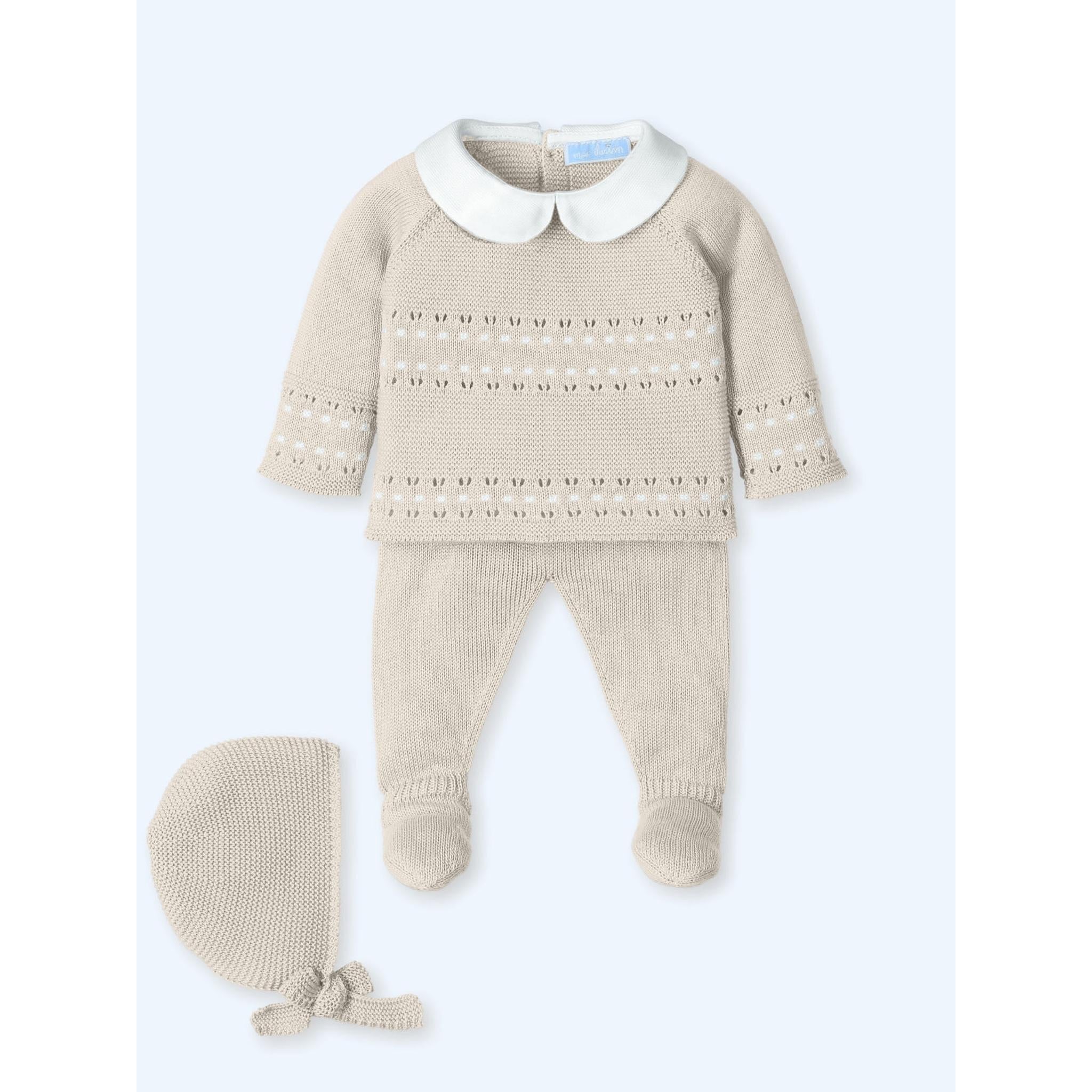Cluny Collar Knitted Set