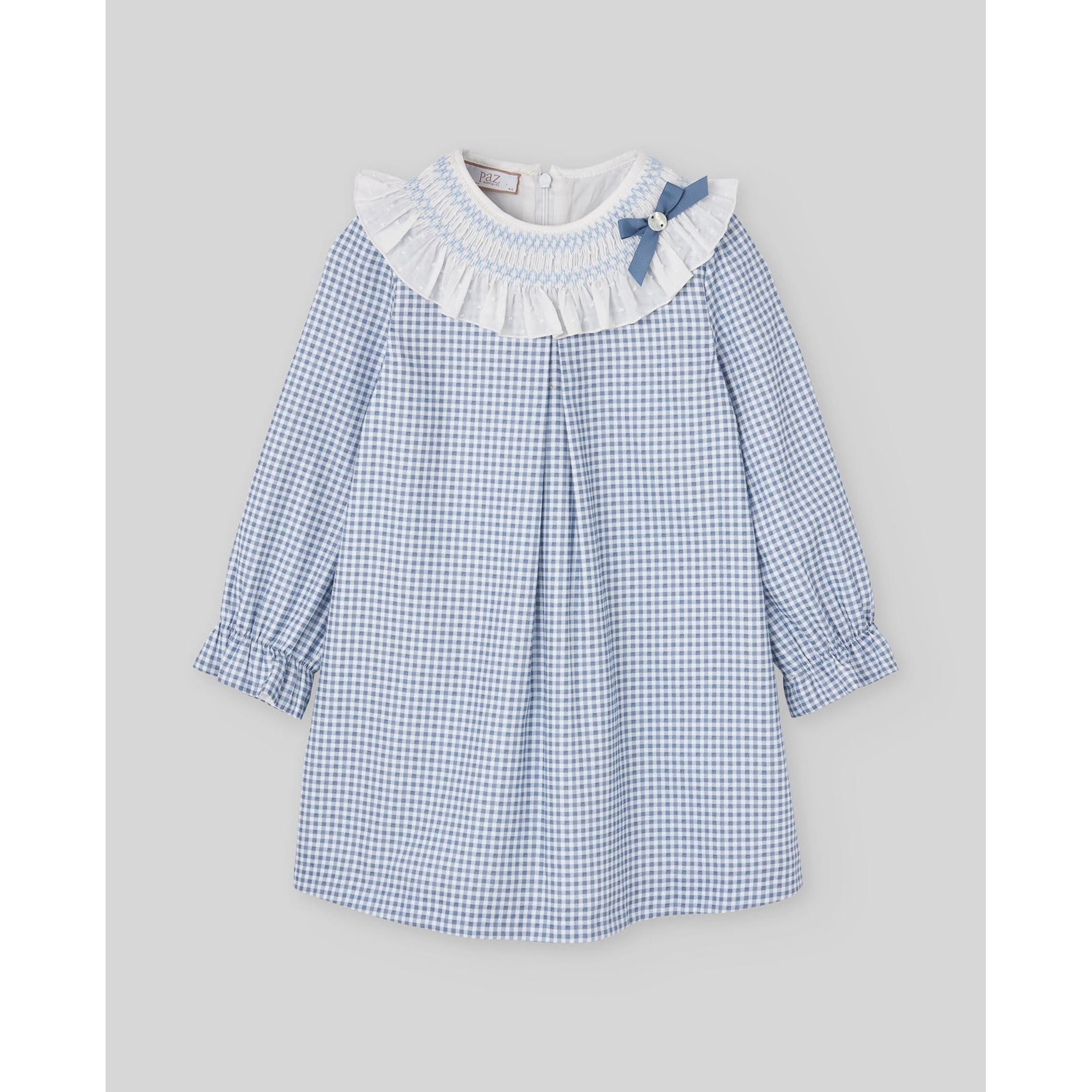 Gingham dress Ponte