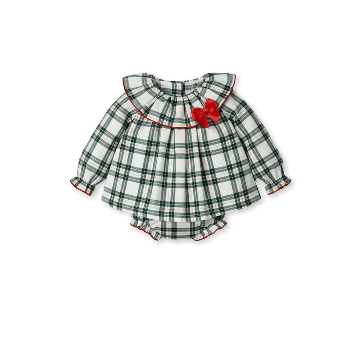 Tartan Bloomer Set