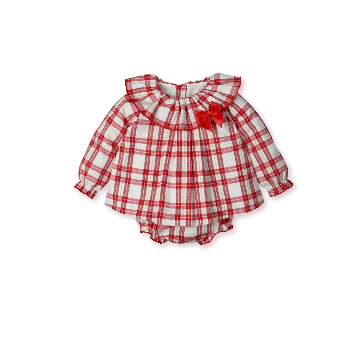 Tartan Bloomer Set
