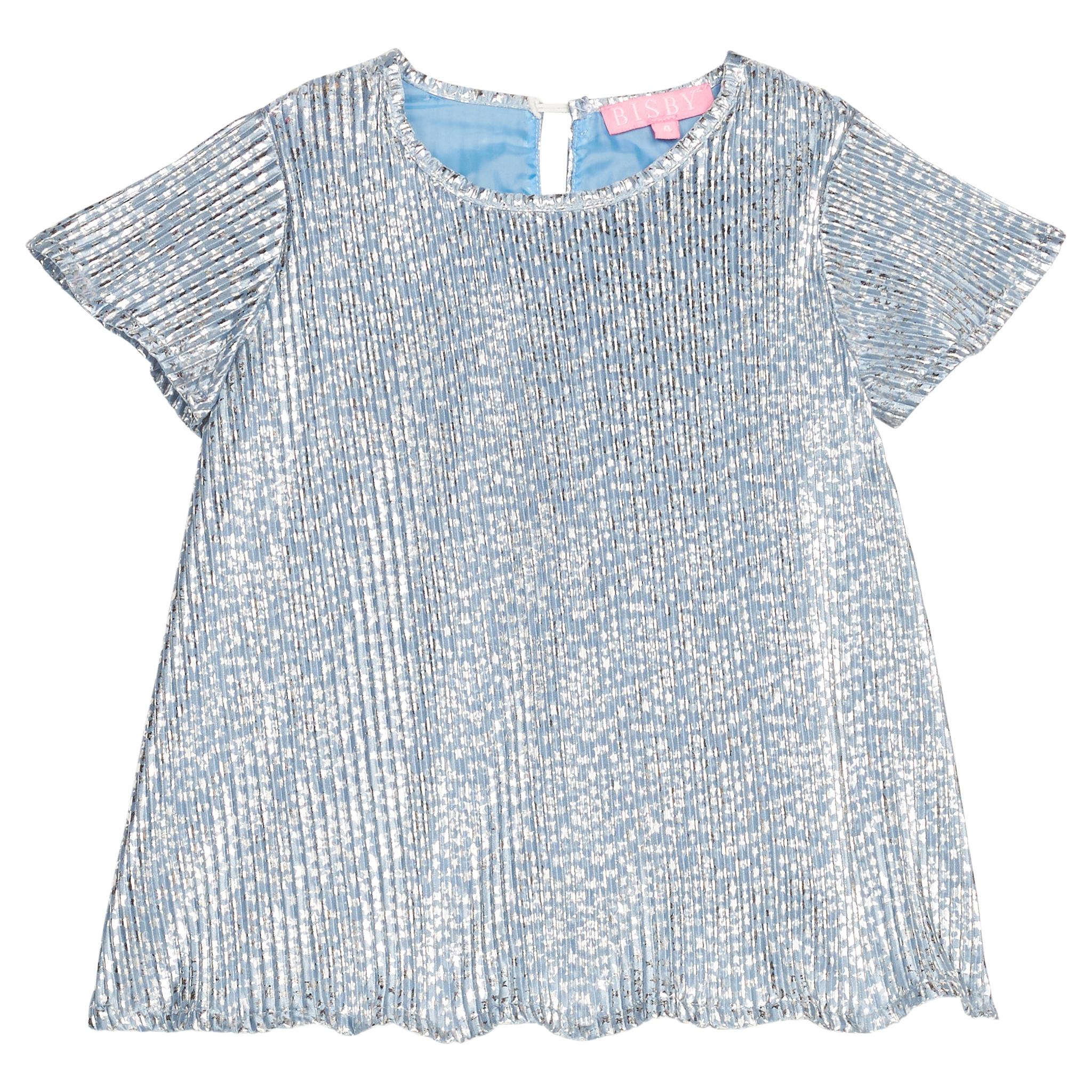 Blue Crinkle Stars Skort Set