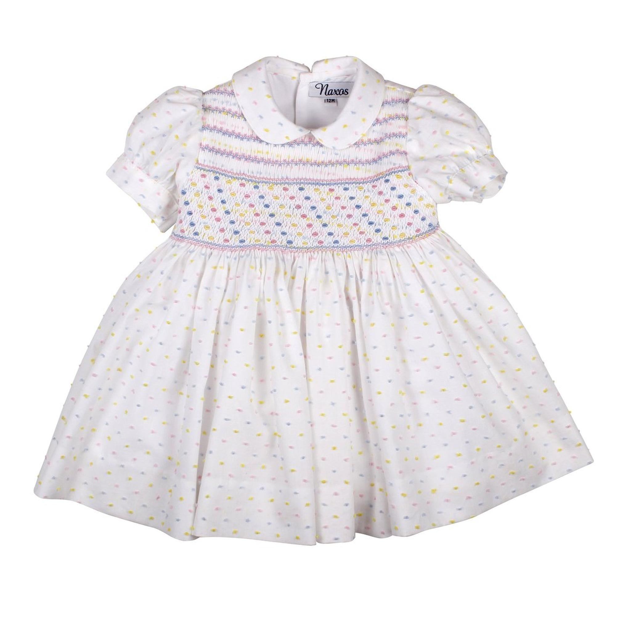 Puntitos Hand Smocked Dress