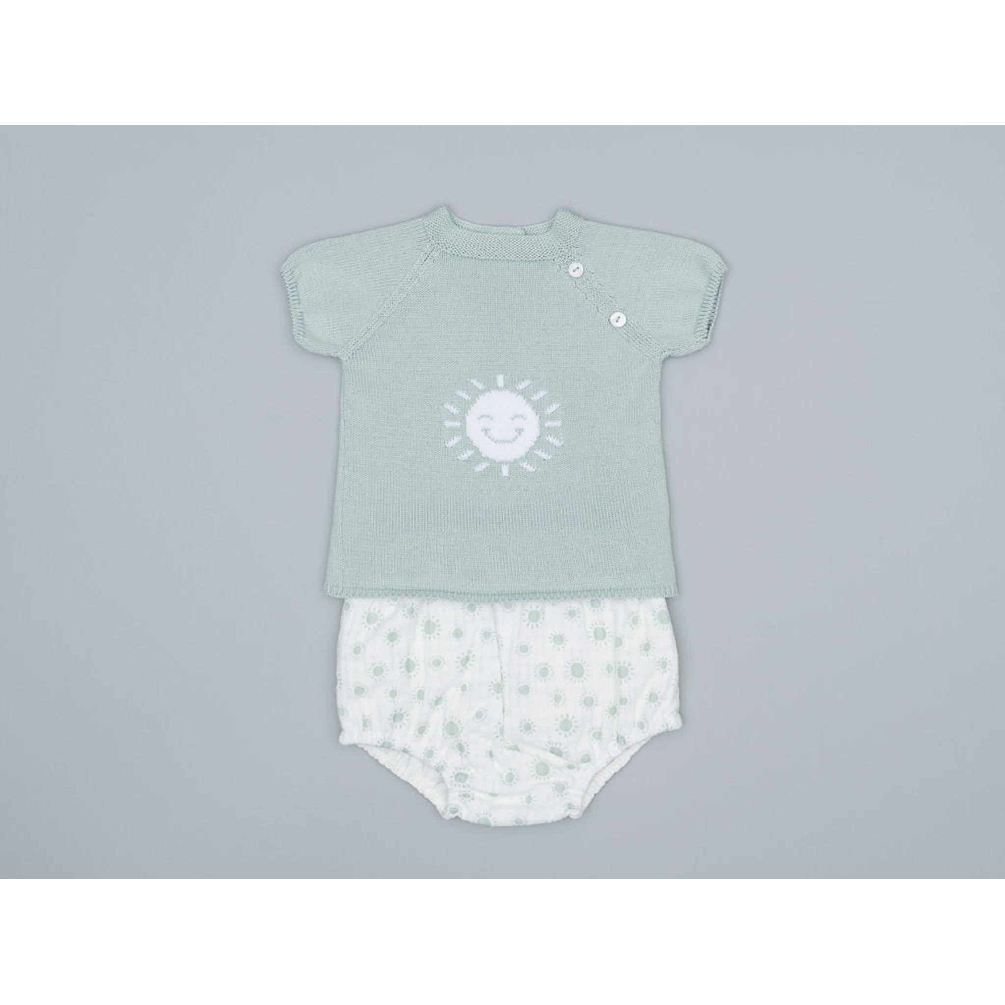 Sun Knitted Bloomer Set
