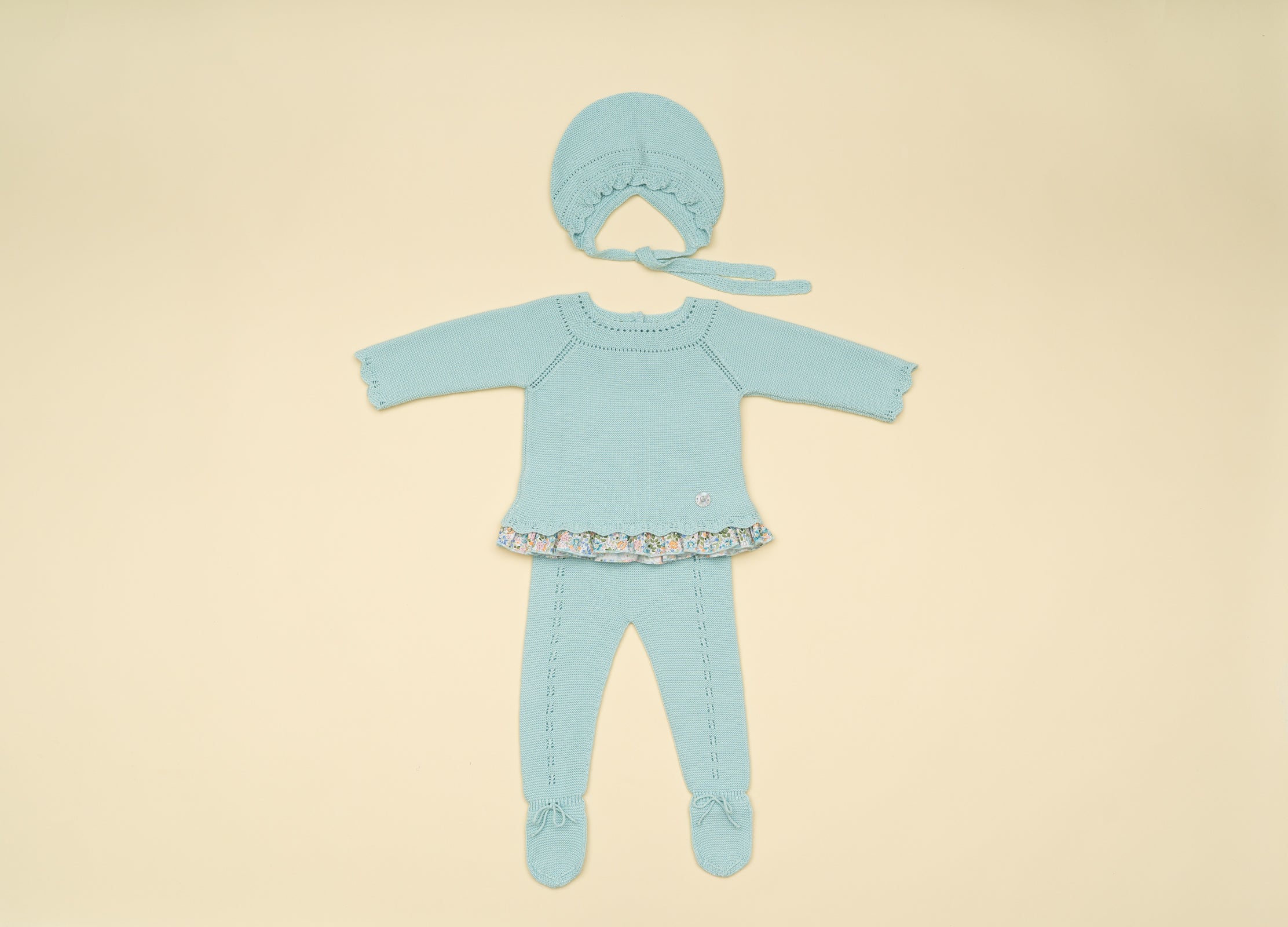 Flor Knitted Set