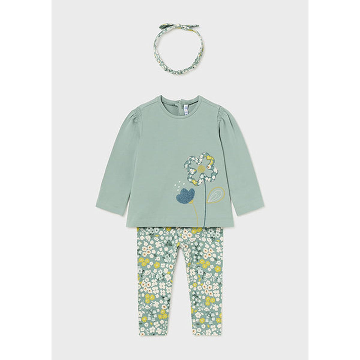Emeral 3 Piece Floral Set