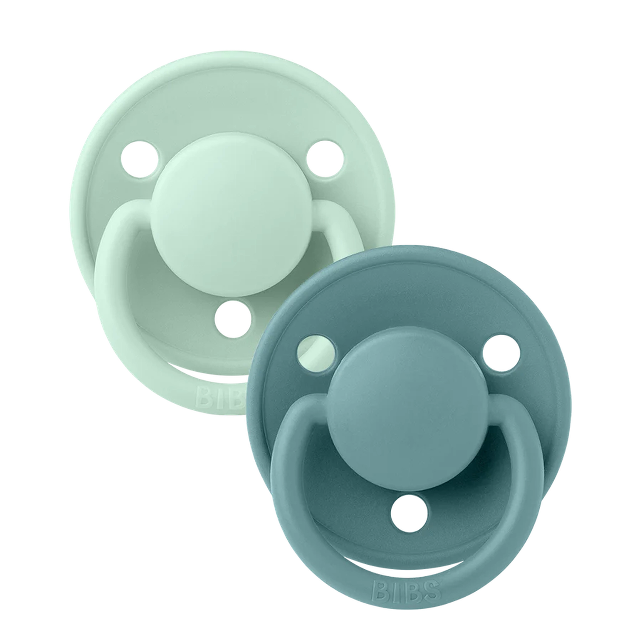 BIBS De Lux 2 Pack Nordic Mint/Island Sea