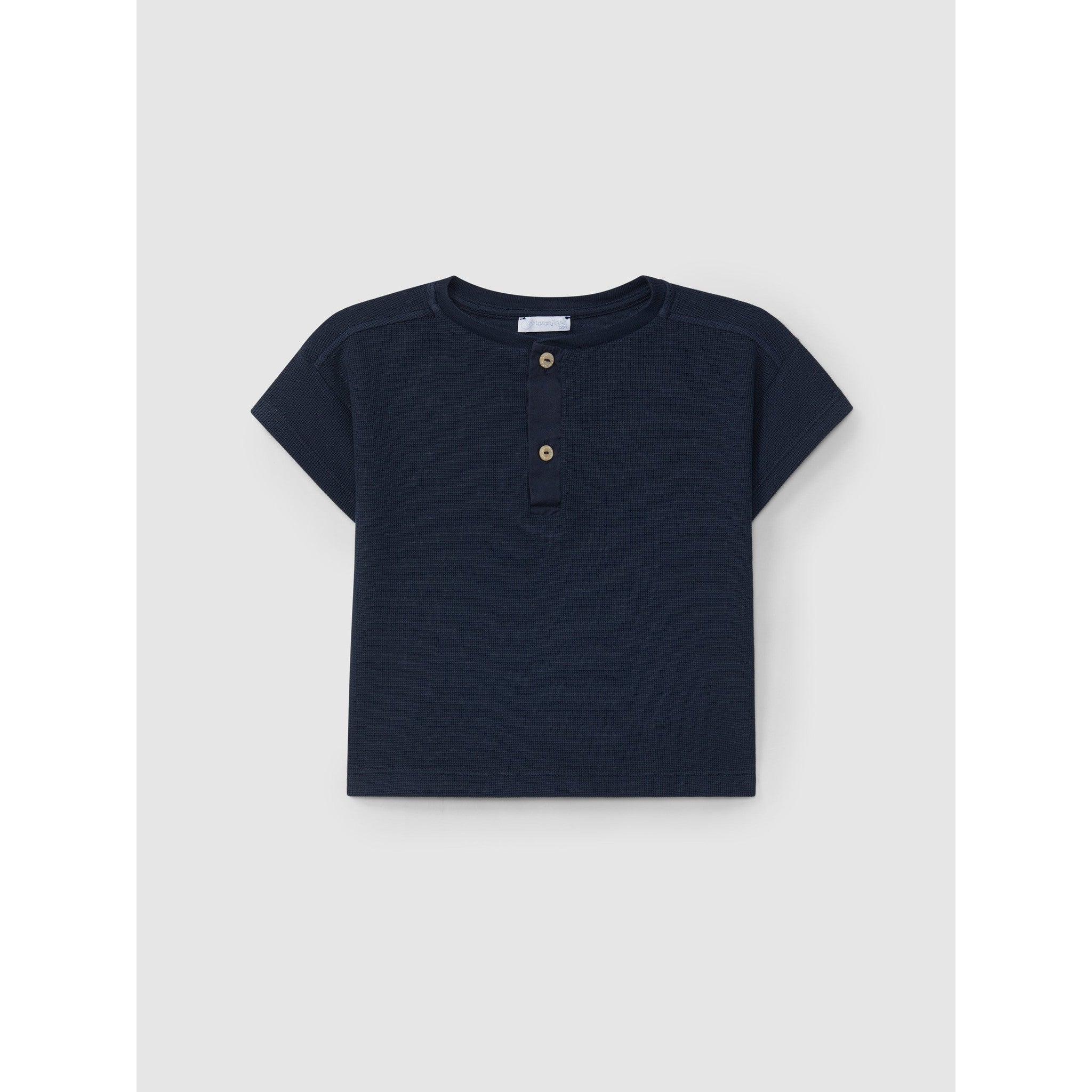 Waffle jersey T-shirt