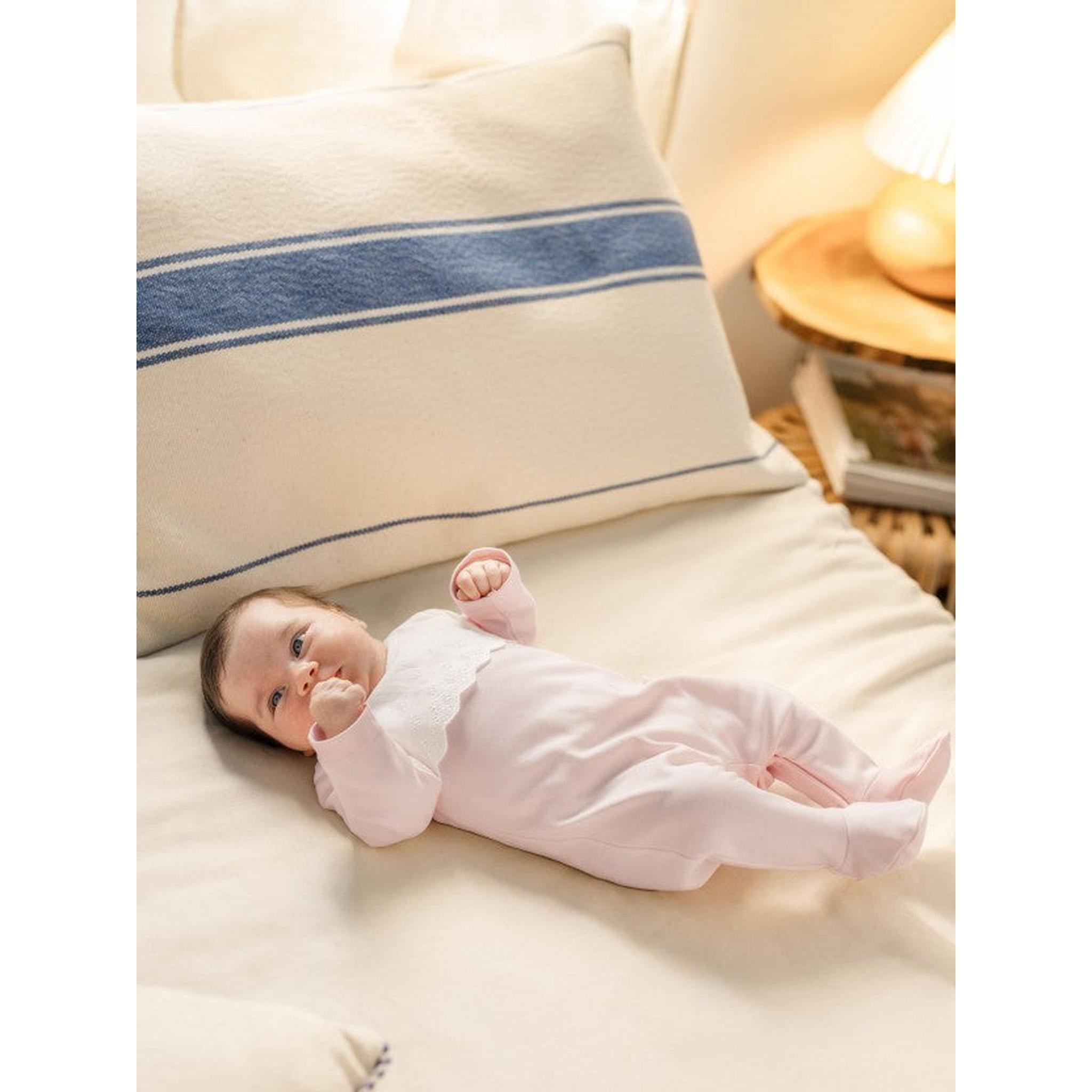 Babygrow lace English embroidery