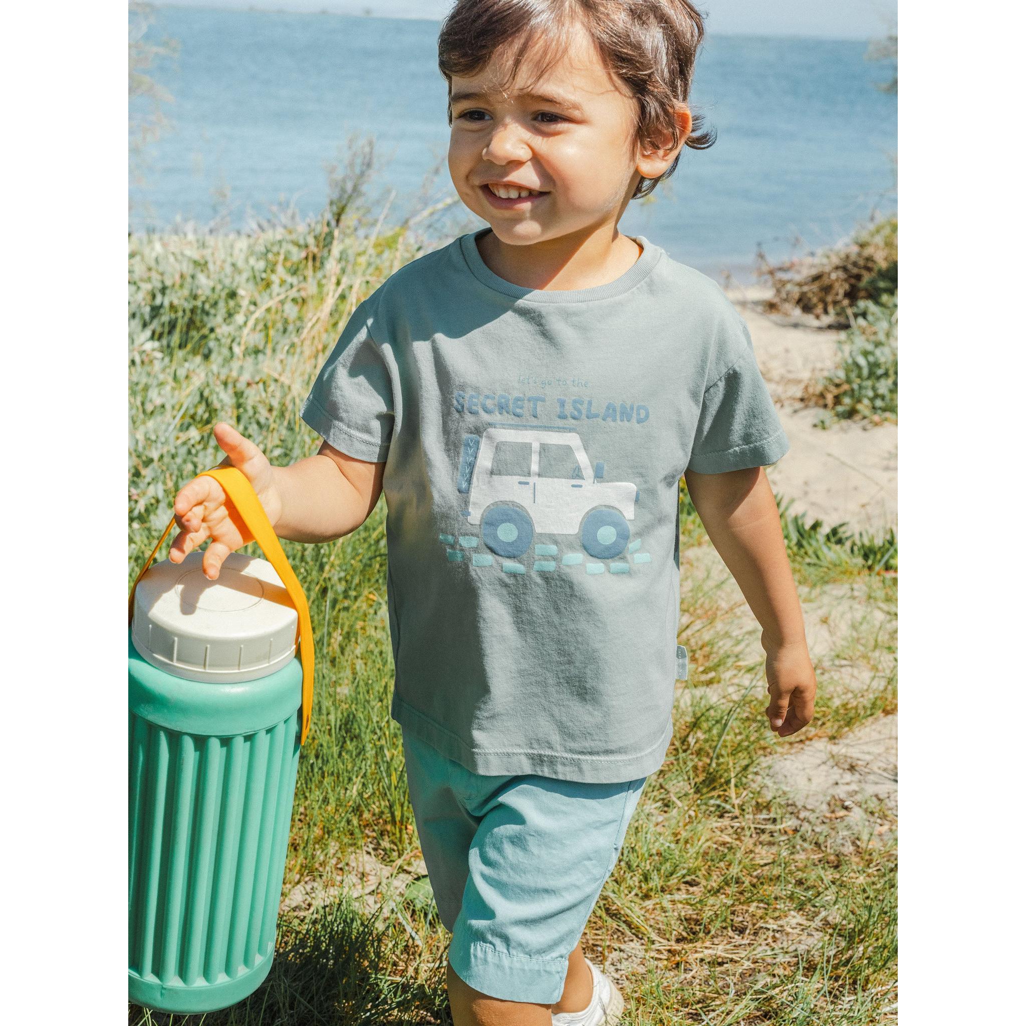 T-shirt Jeep "Secret island"