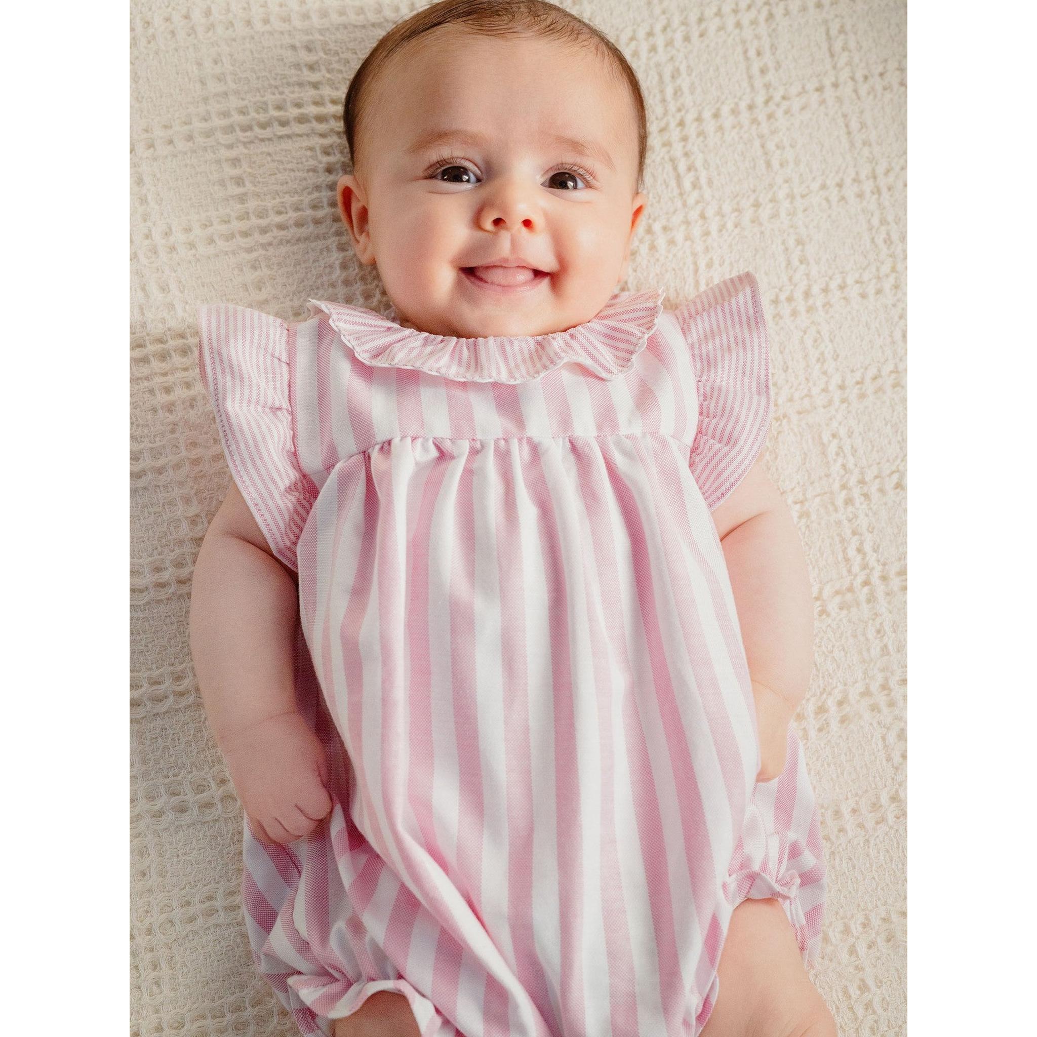 Shortie striped Oxford fabric