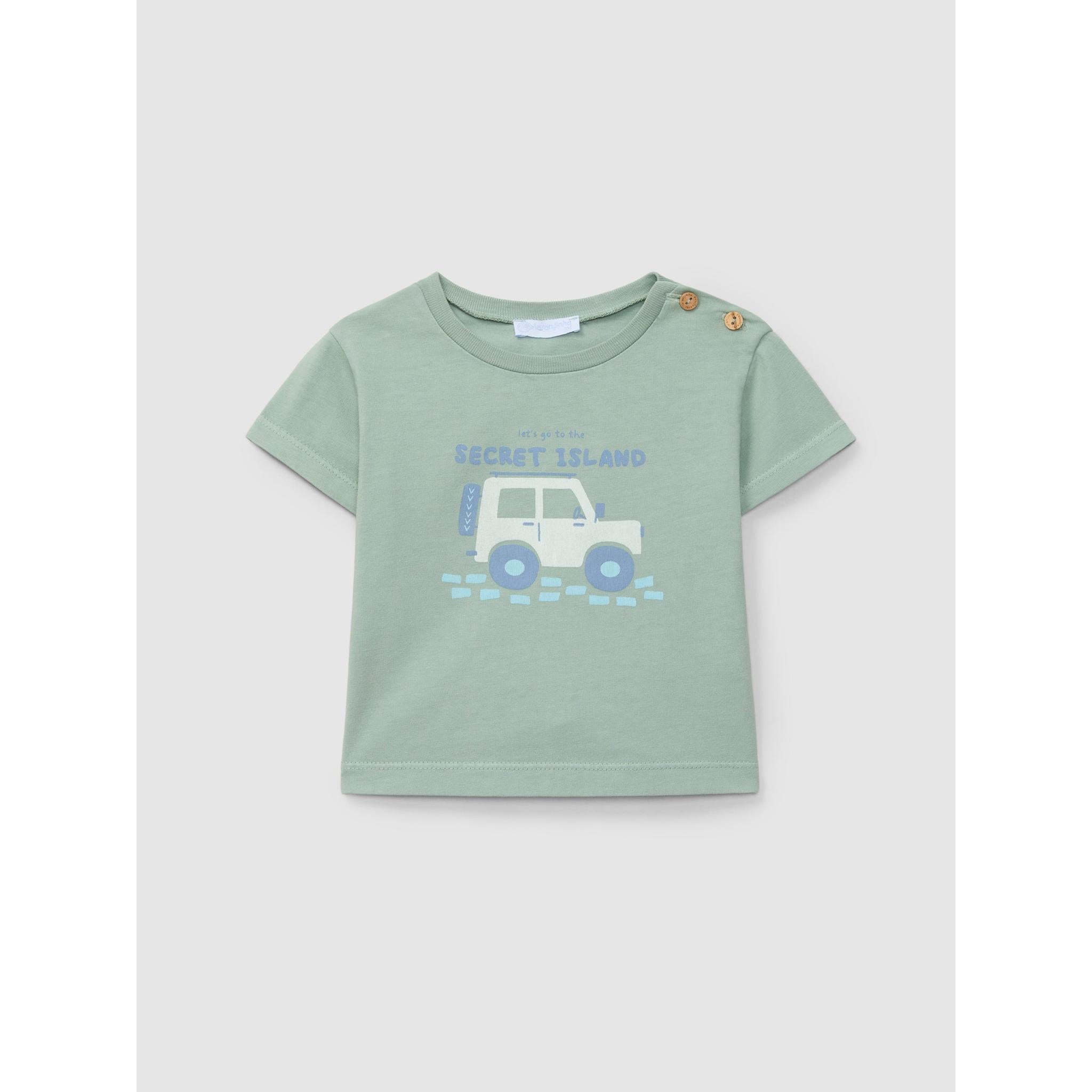 T-shirt Jeep "Secret island"