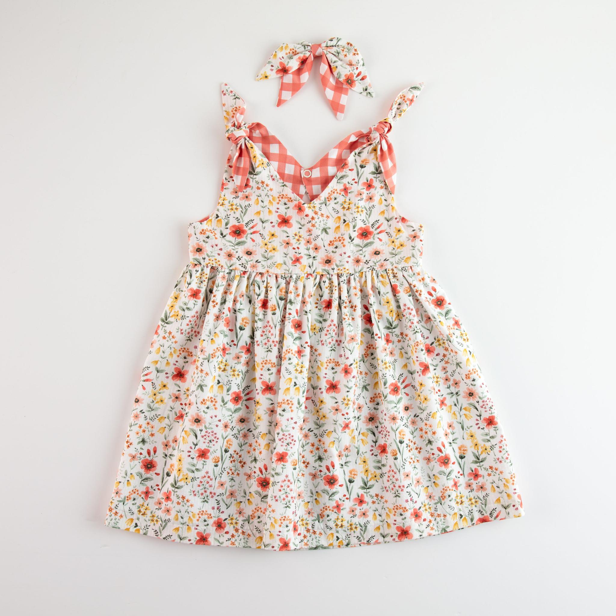 Poppy Coral Dress