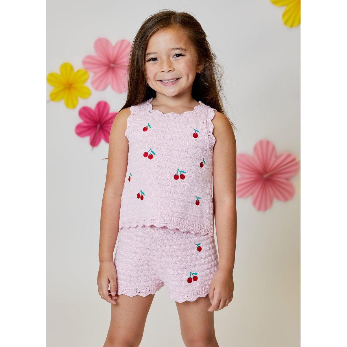 Cherries Crochet Set