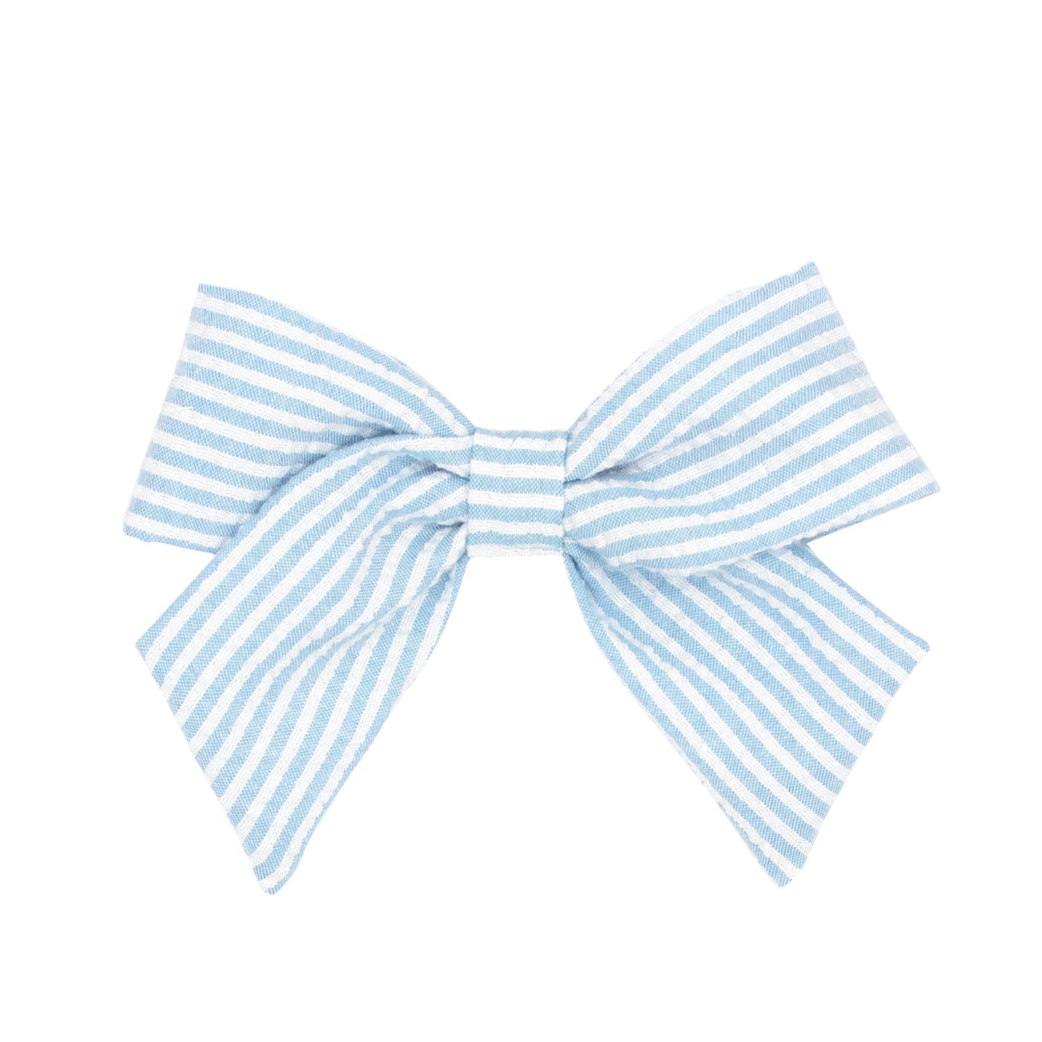 Seersucker Medium Bowtie