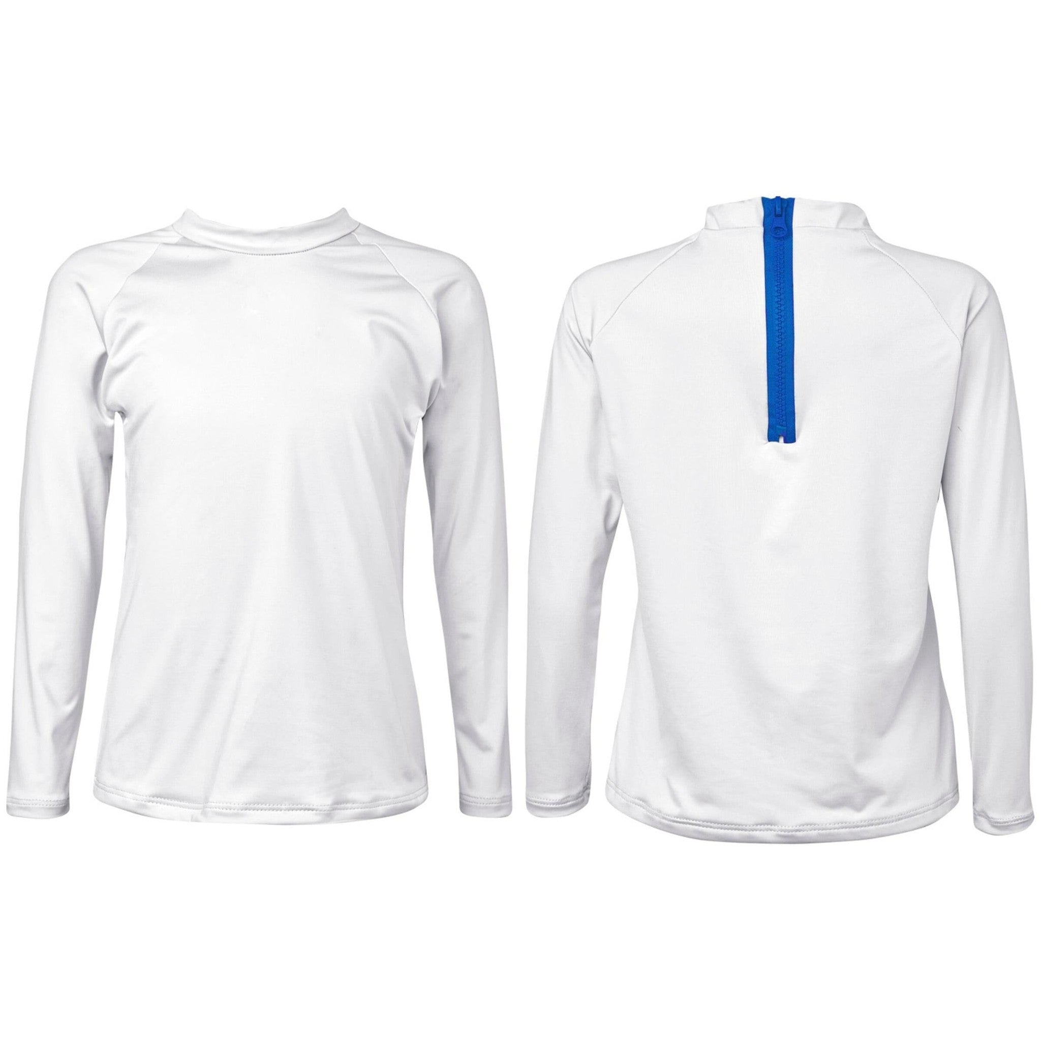 COLOR RASHGUARD - WHITE