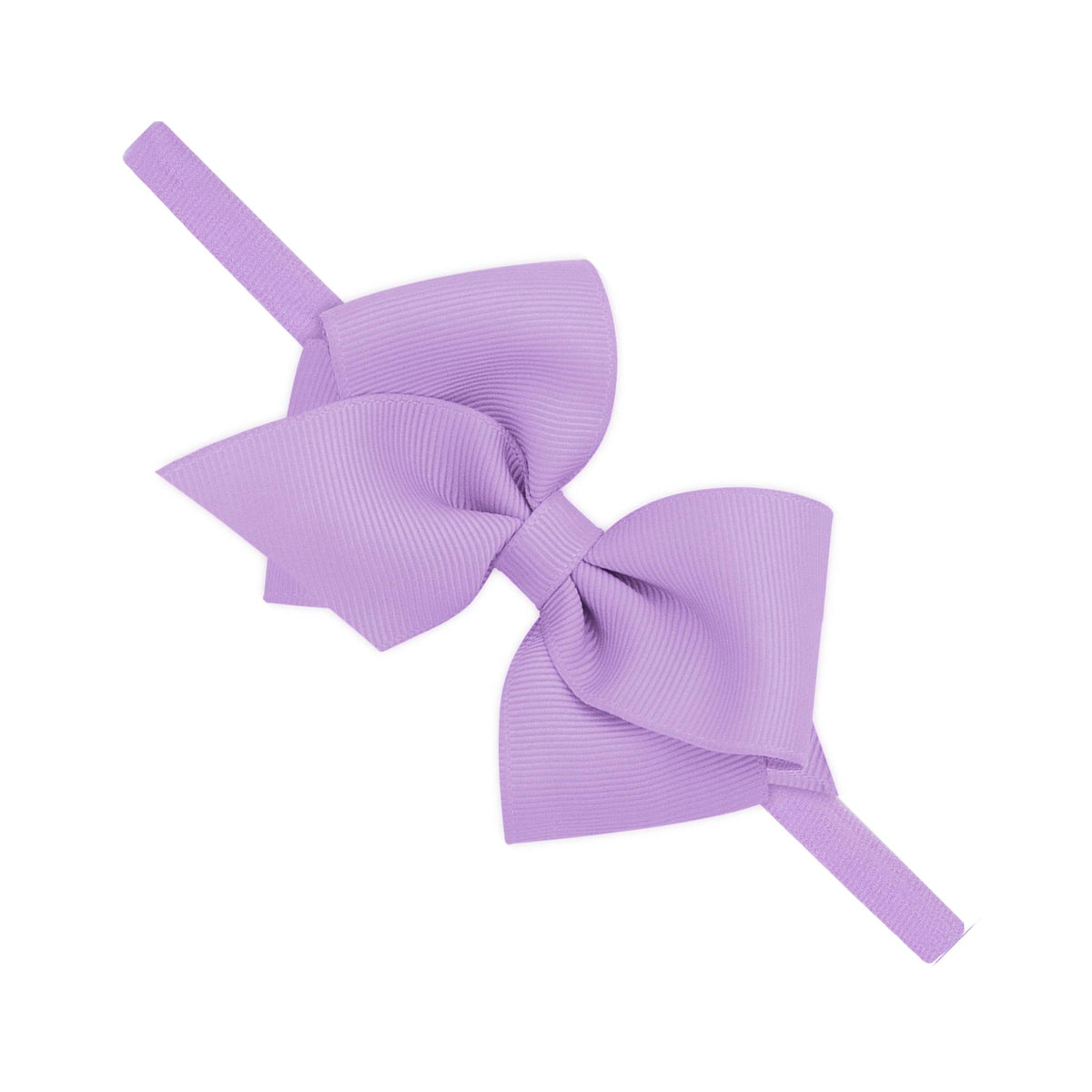 Extra Small Grosgrain Bow on Matching Skinny Nylon Band