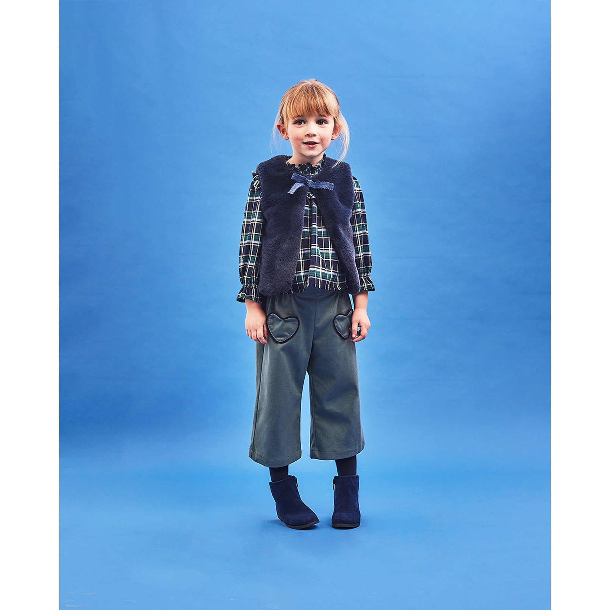 Olive Green Heart Pant Set