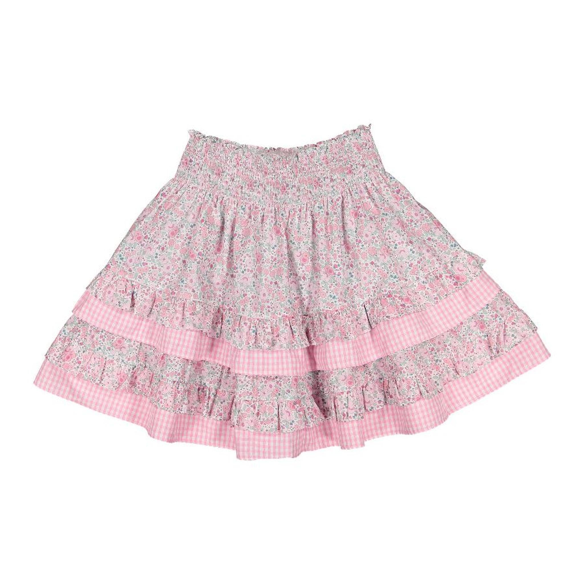 Maryland Pink Ditsy Skirt Set