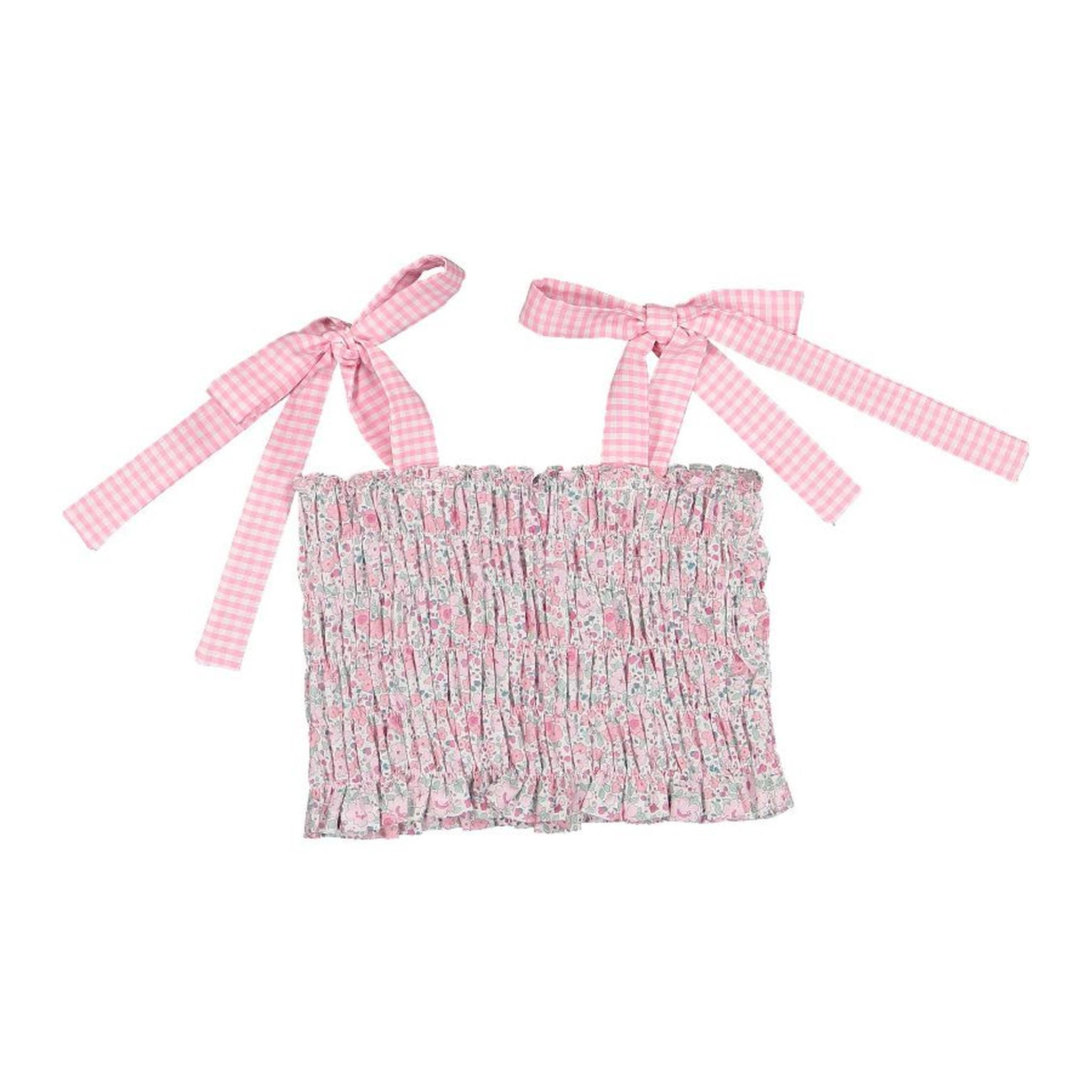 Maryland Pink Ditsy Skirt Set