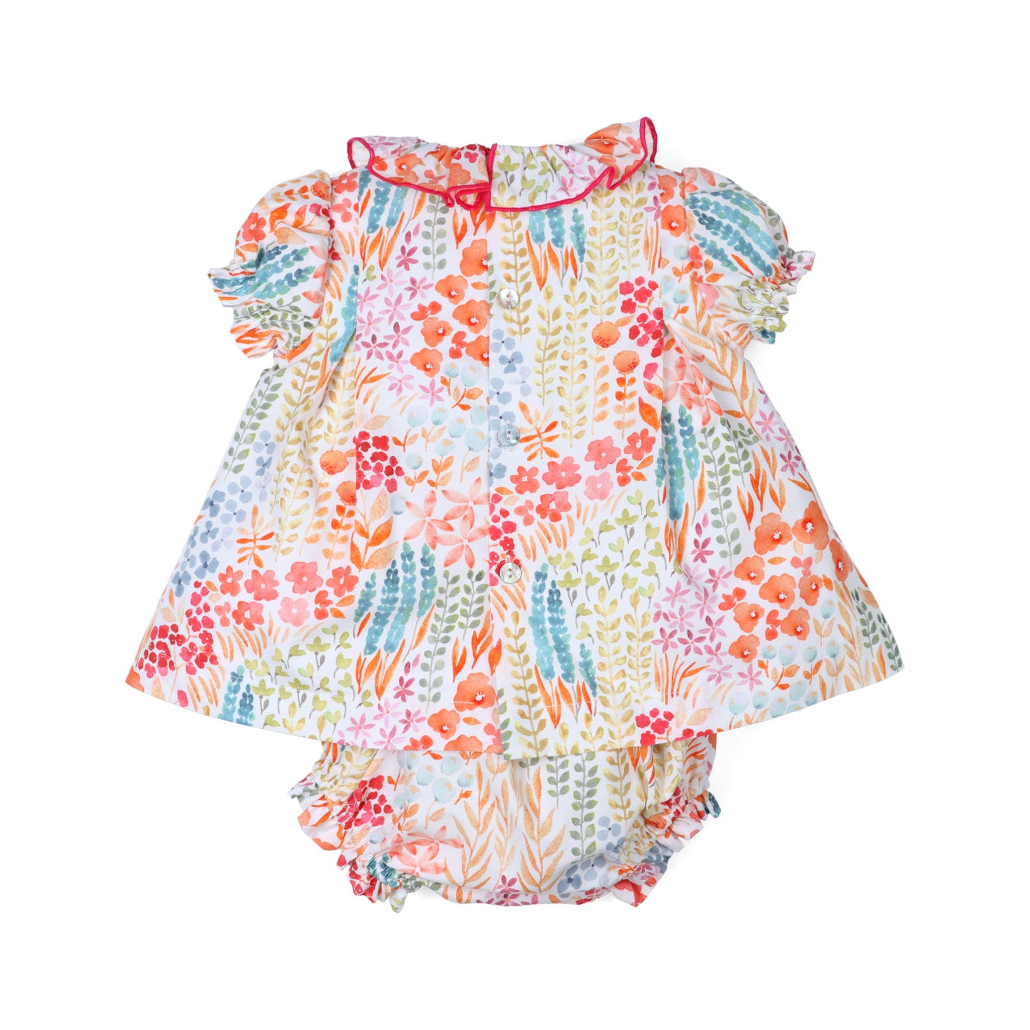 Coral Garden Bloomer Dress