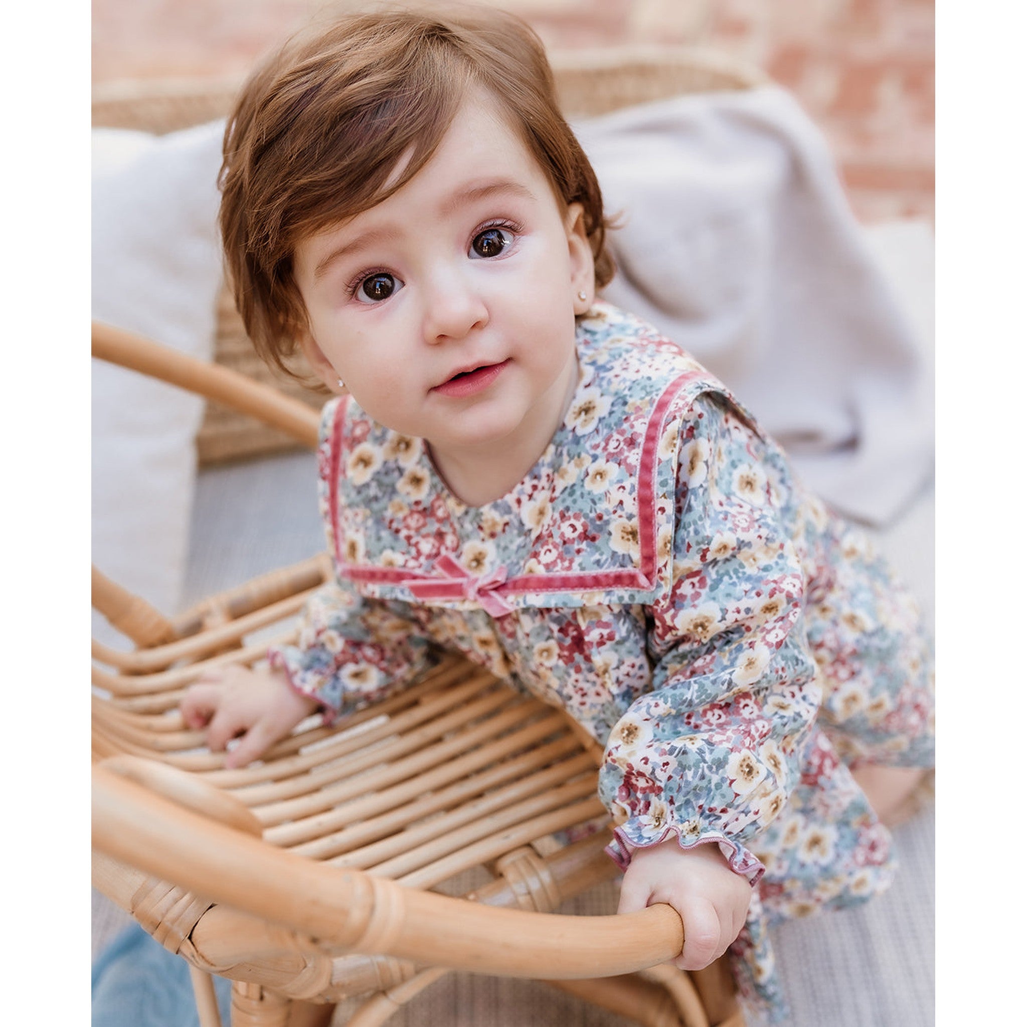 Dusty Pink Baby Dress