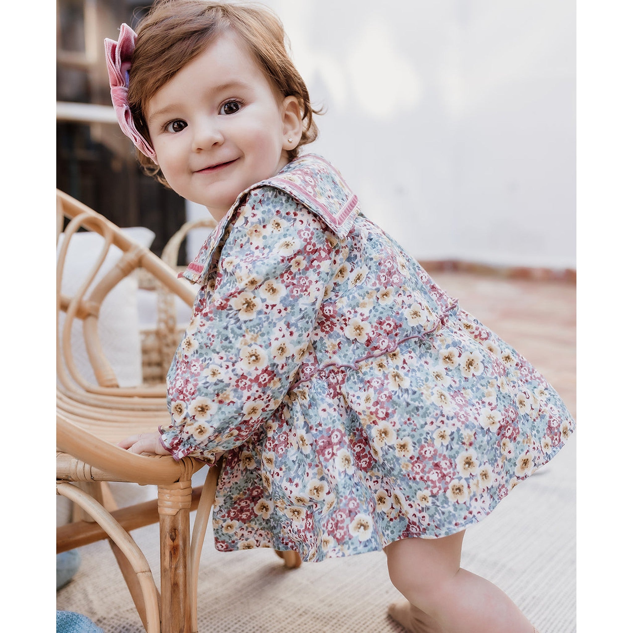 Dusty Pink Baby Dress