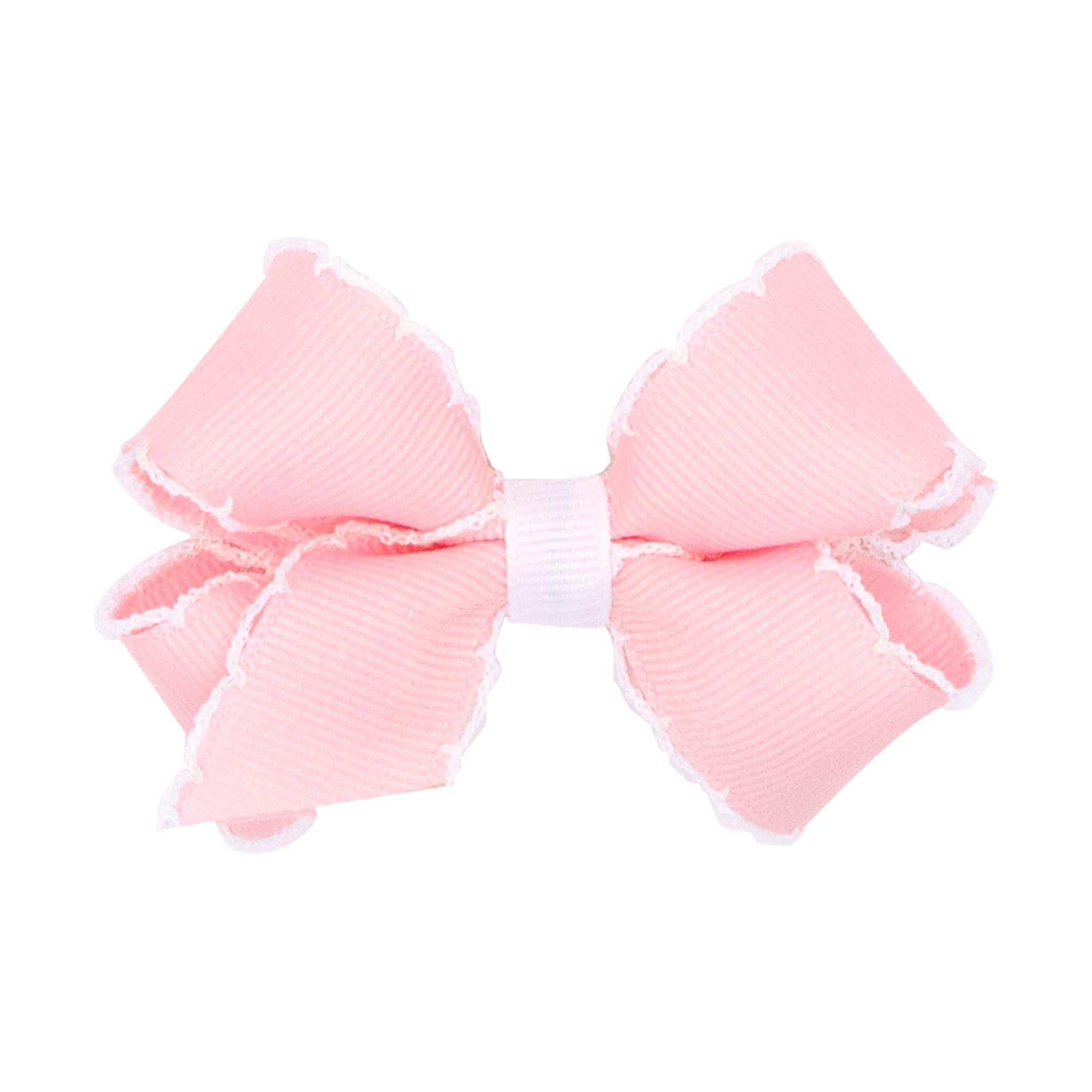 Mini Moonstitch Grosgrain Hair Bow