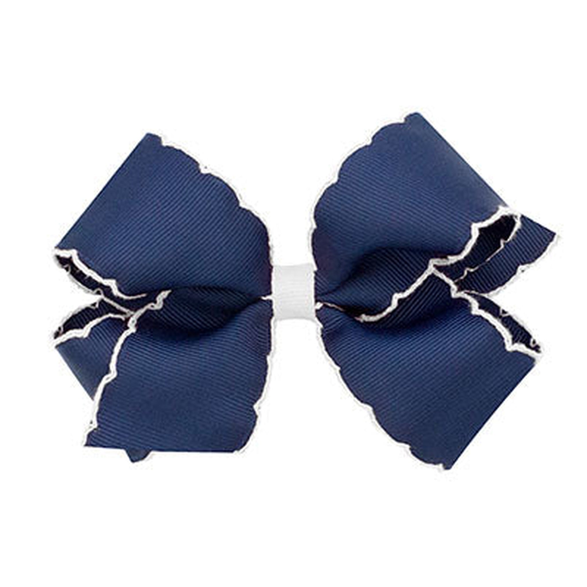 Medium Moonstitch Grosgrain Hair Bow