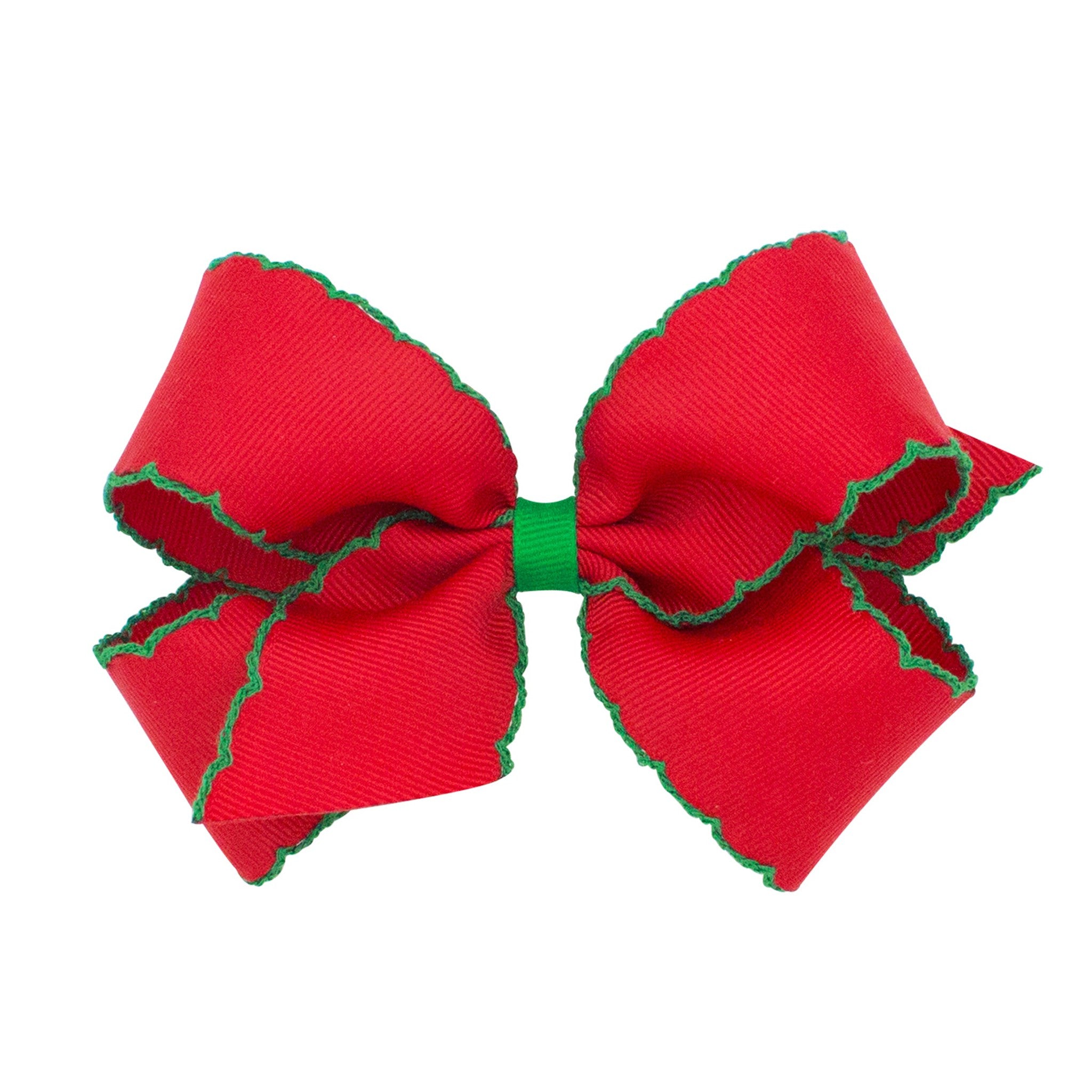 Medium Moonstitch Grosgrain Hair Bow