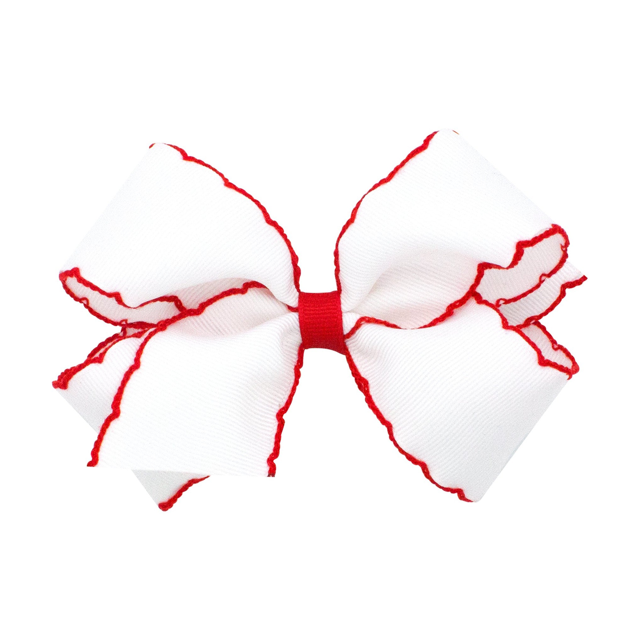 Medium Moonstitch Grosgrain Hair Bow