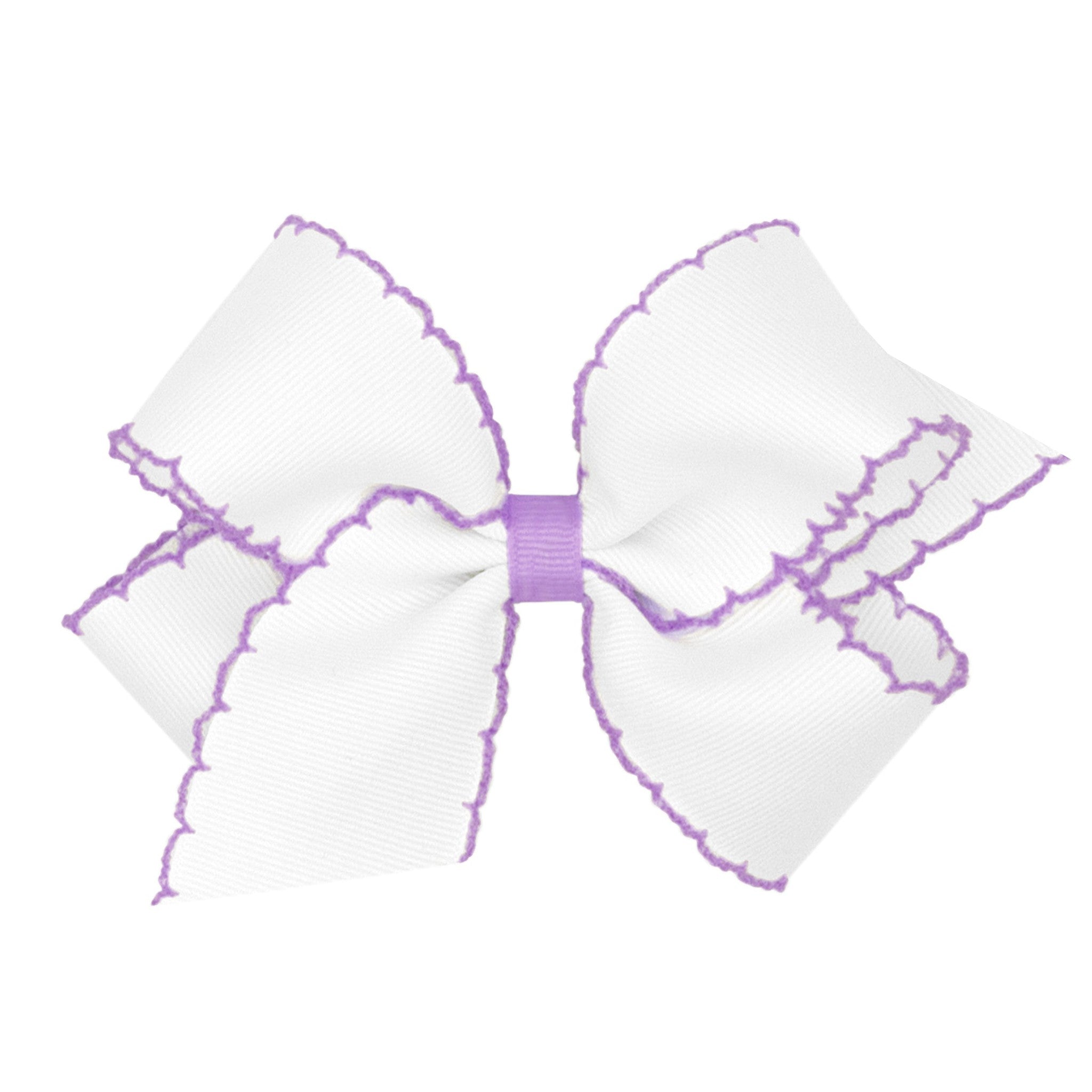 Medium Moonstitch Grosgrain Hair Bow