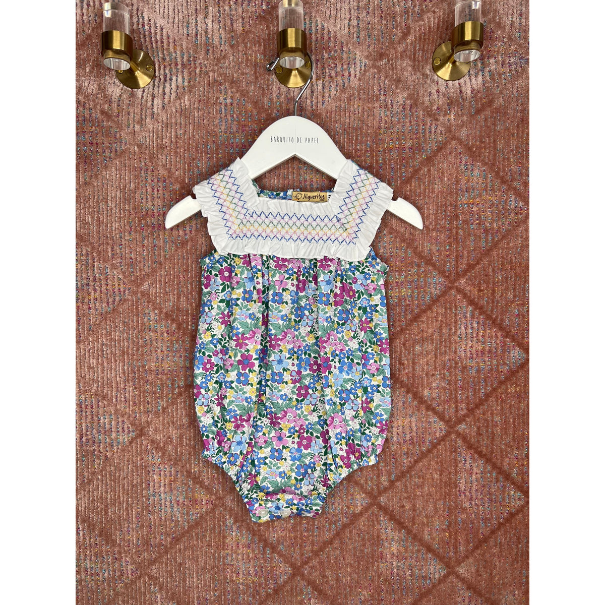 Carol Smocked Romper